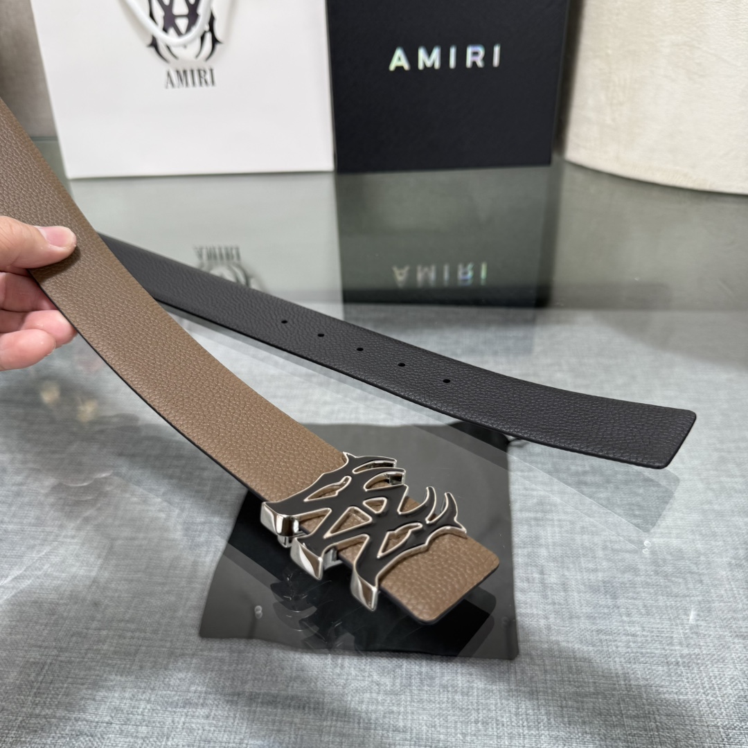 Leather Belt Cow Leather M