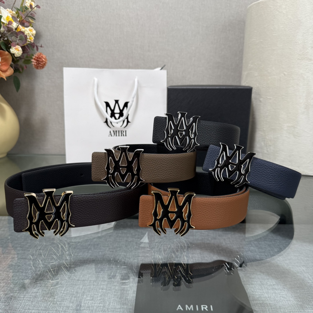 Leather Belt Cow Leather M
