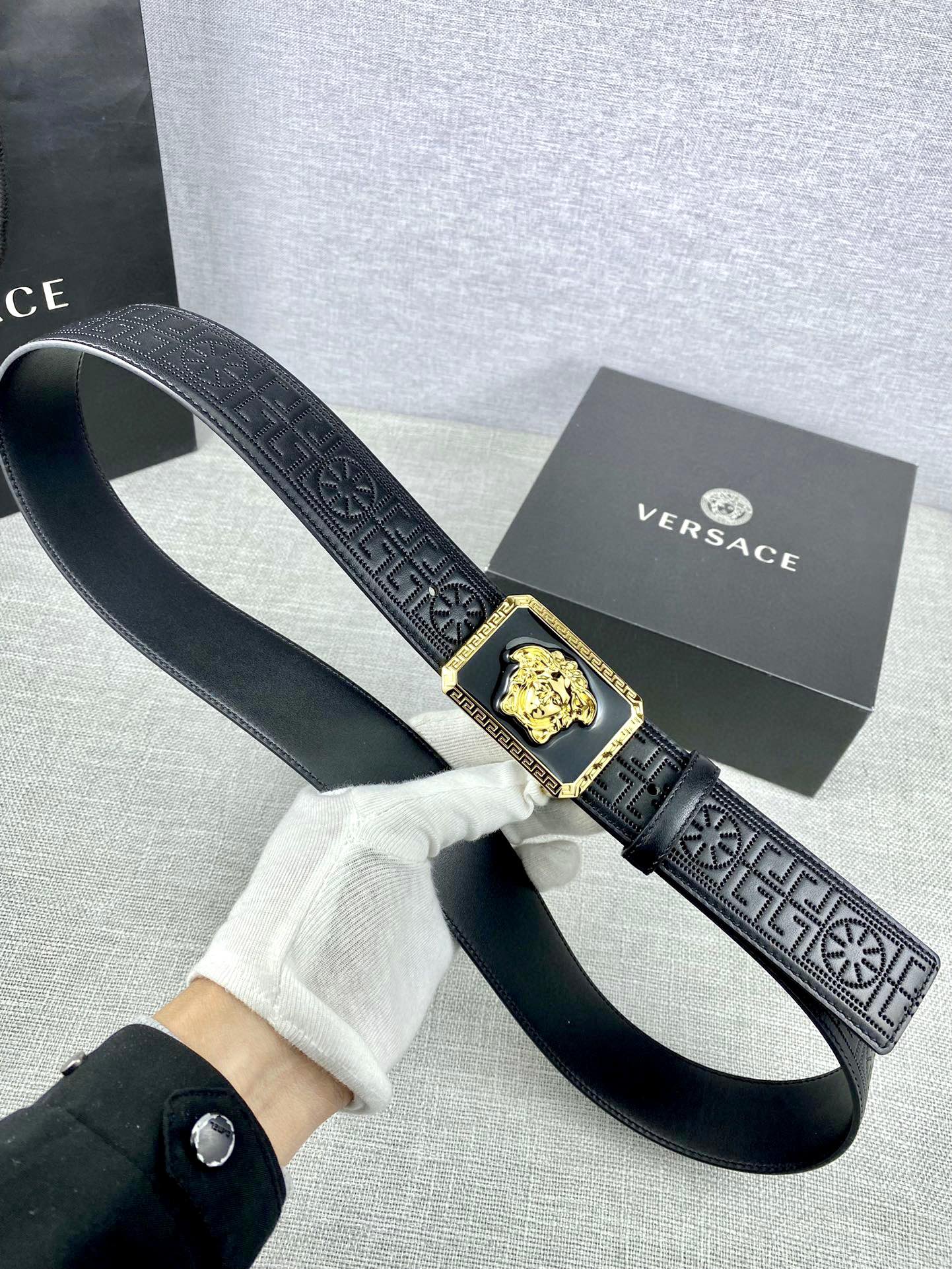 Versace Male Basic Belt S-m-l