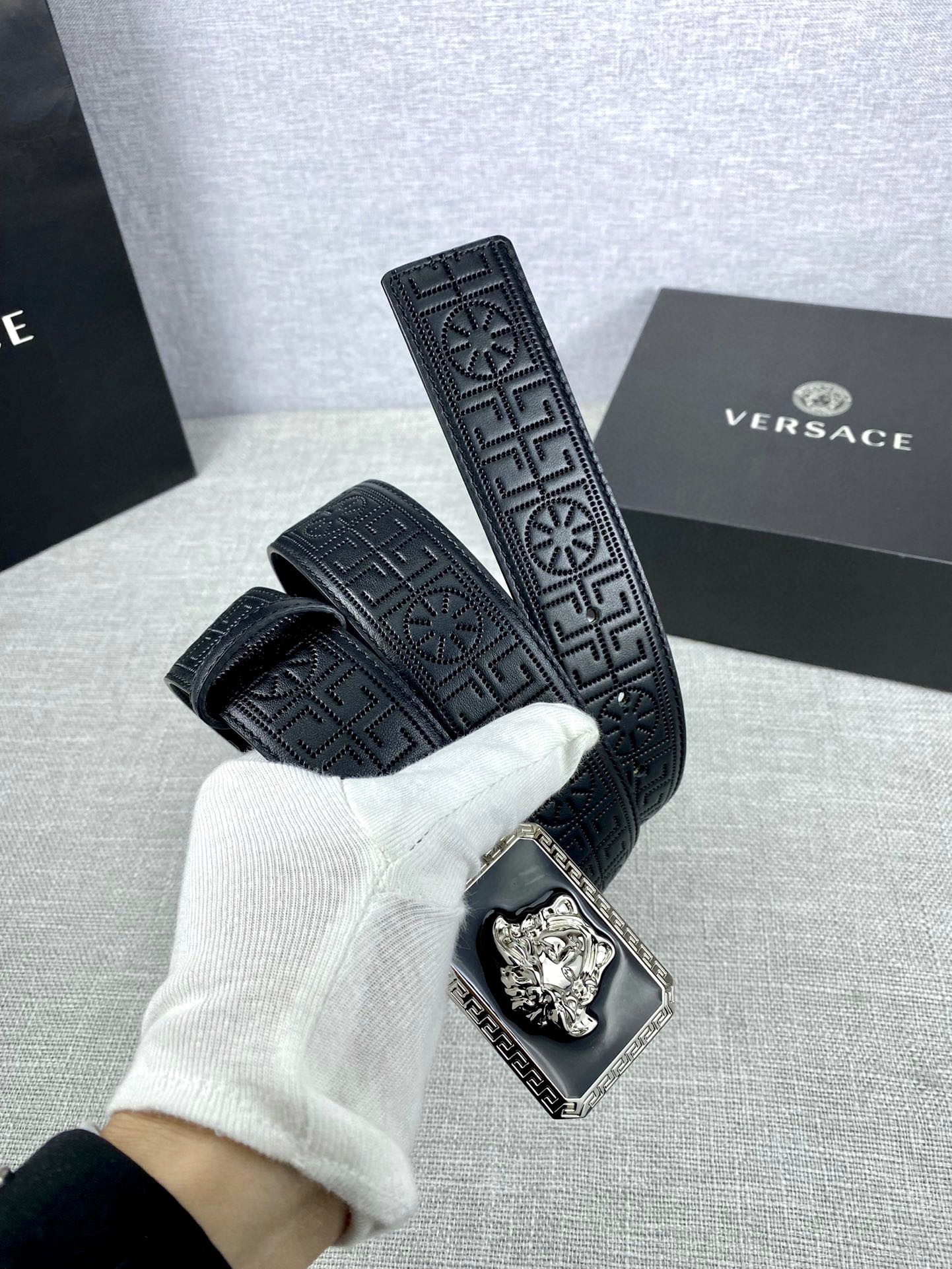 Versace Male Basic Belt S-m-l