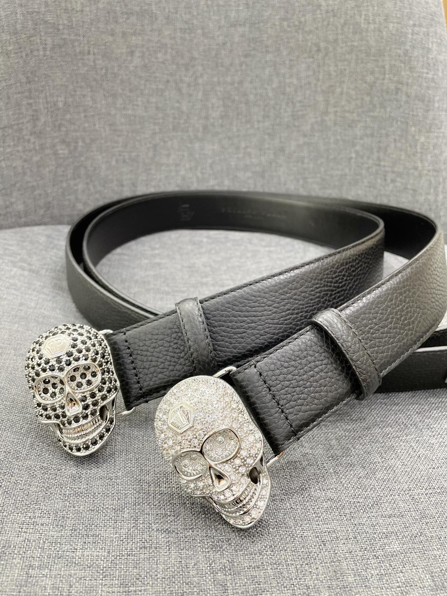 Male Leather Belt Top Grain Leather M-l
