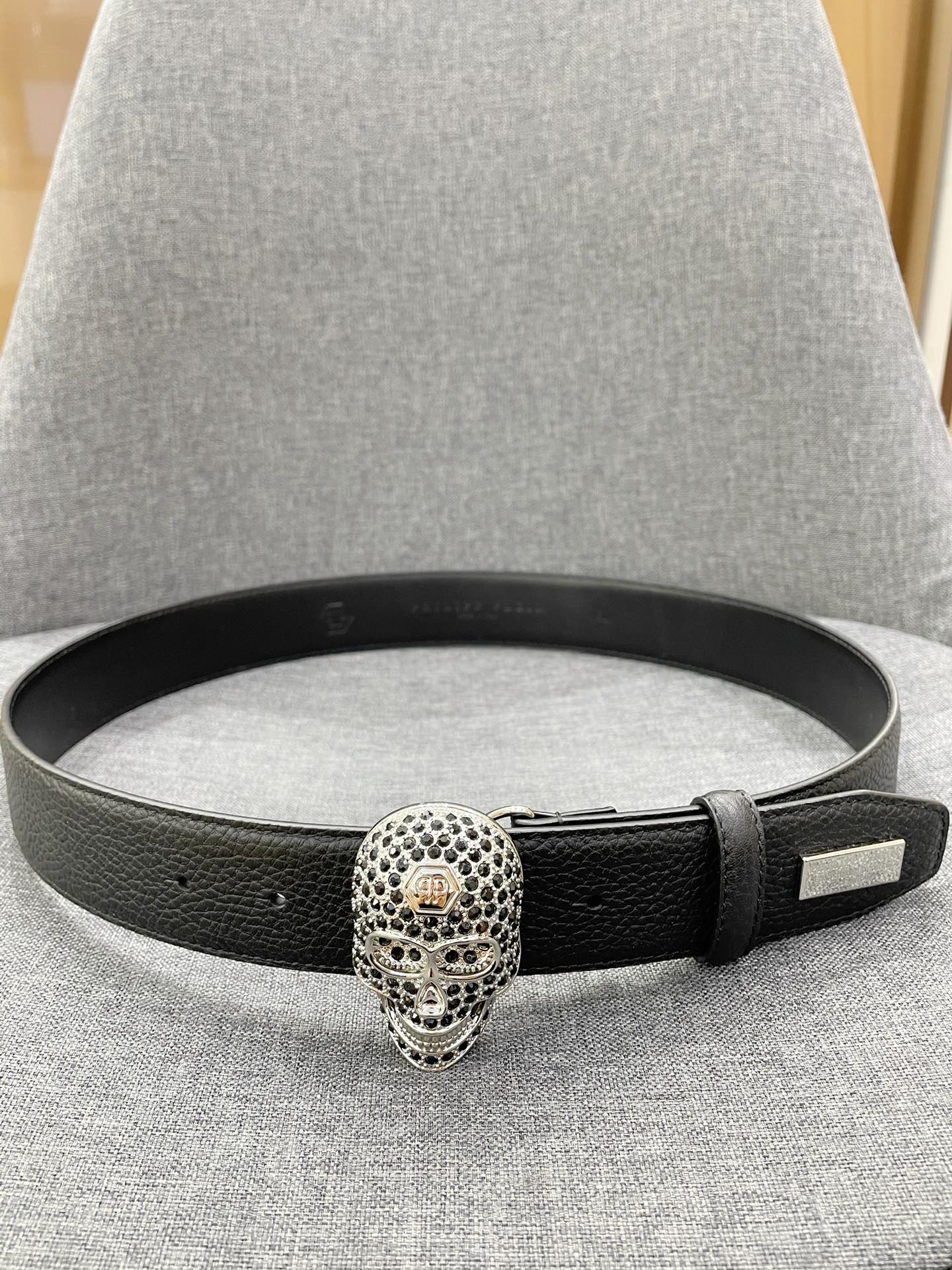 Male Leather Belt Top Grain Leather M-l