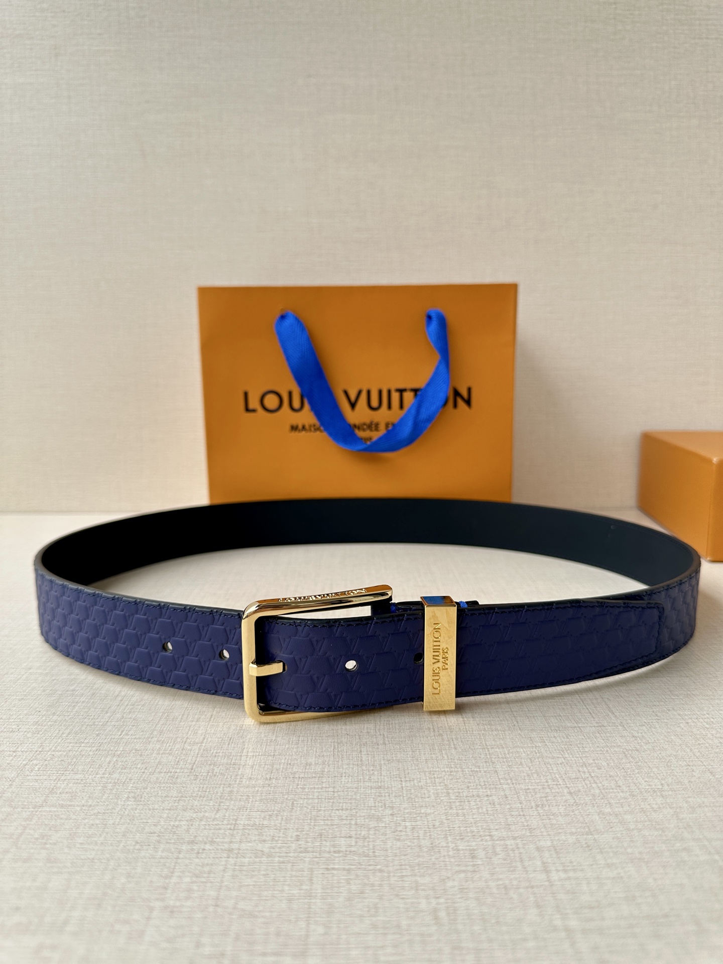 Leather Belt Silver S