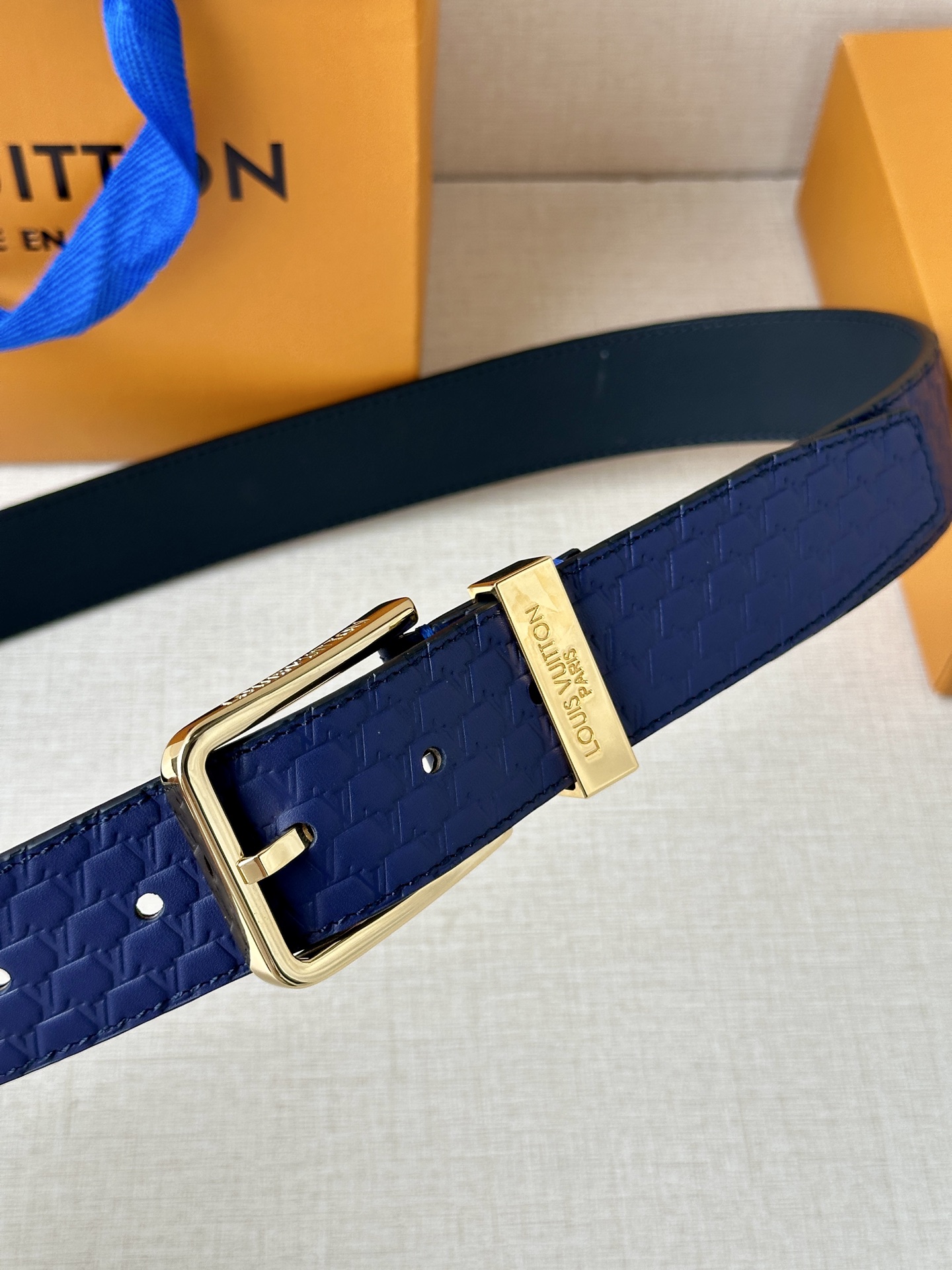 Leather Belt Silver S