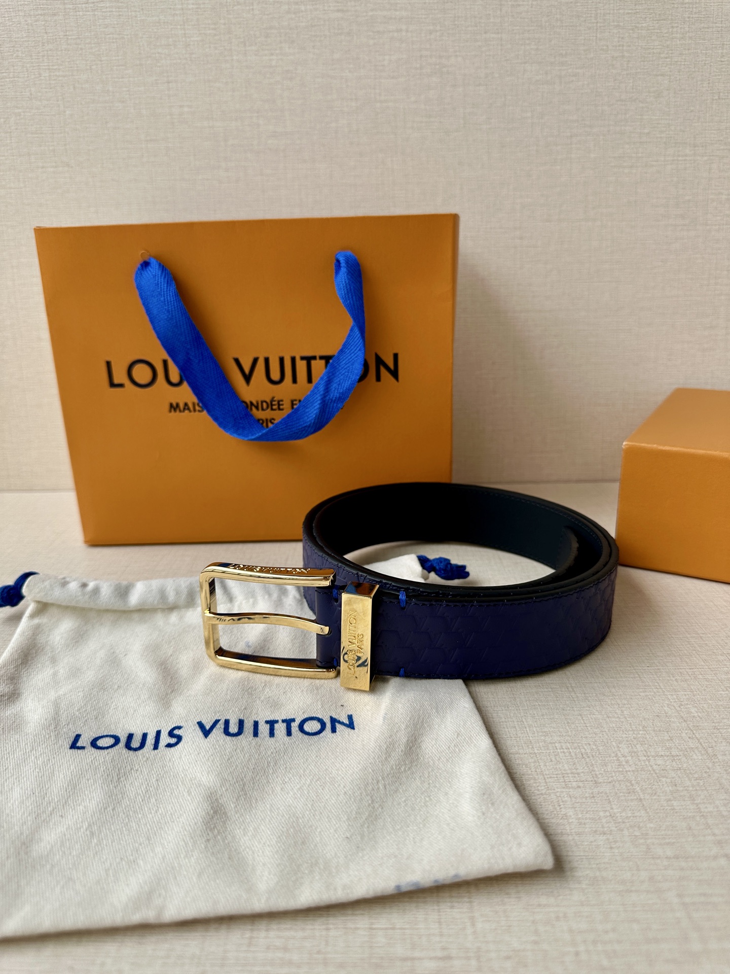 Leather Belt Silver S