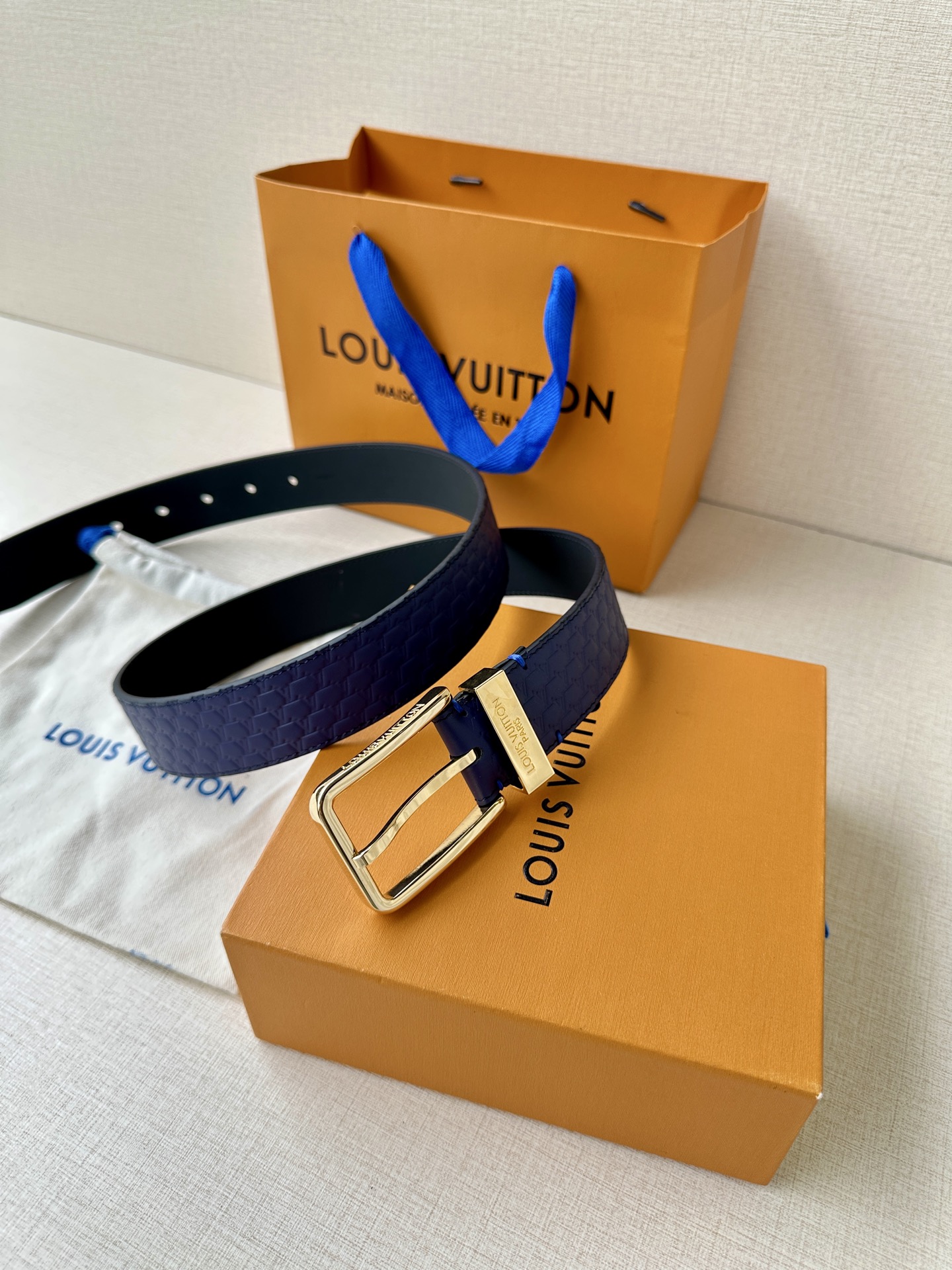 Leather Belt Silver S