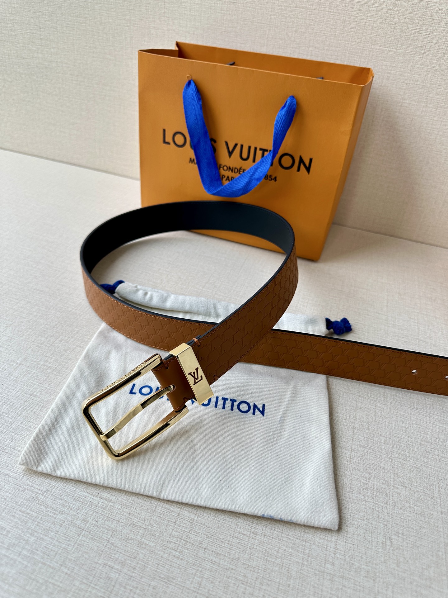 Leather Belt Silver S