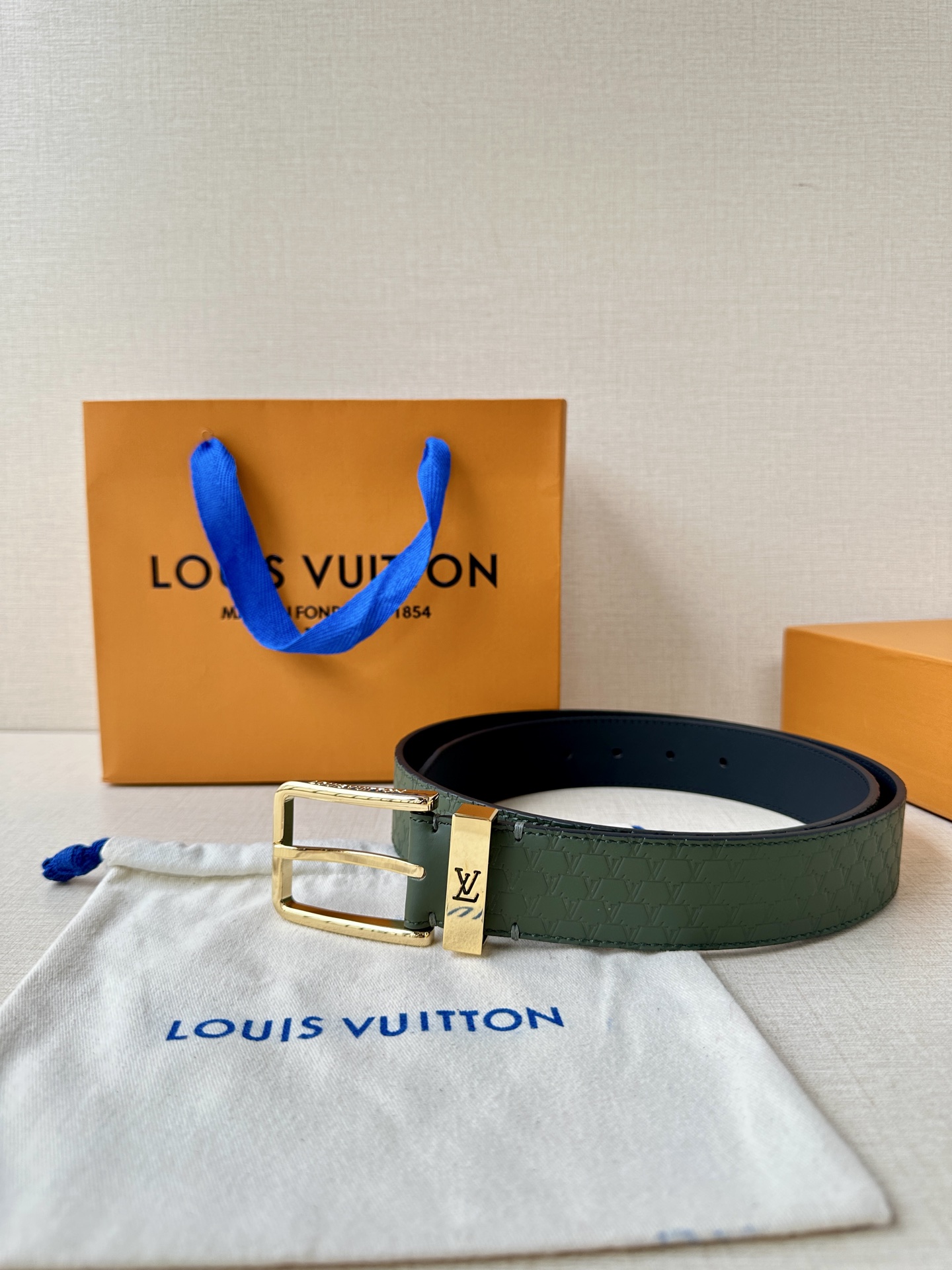 Leather Belt Silver S