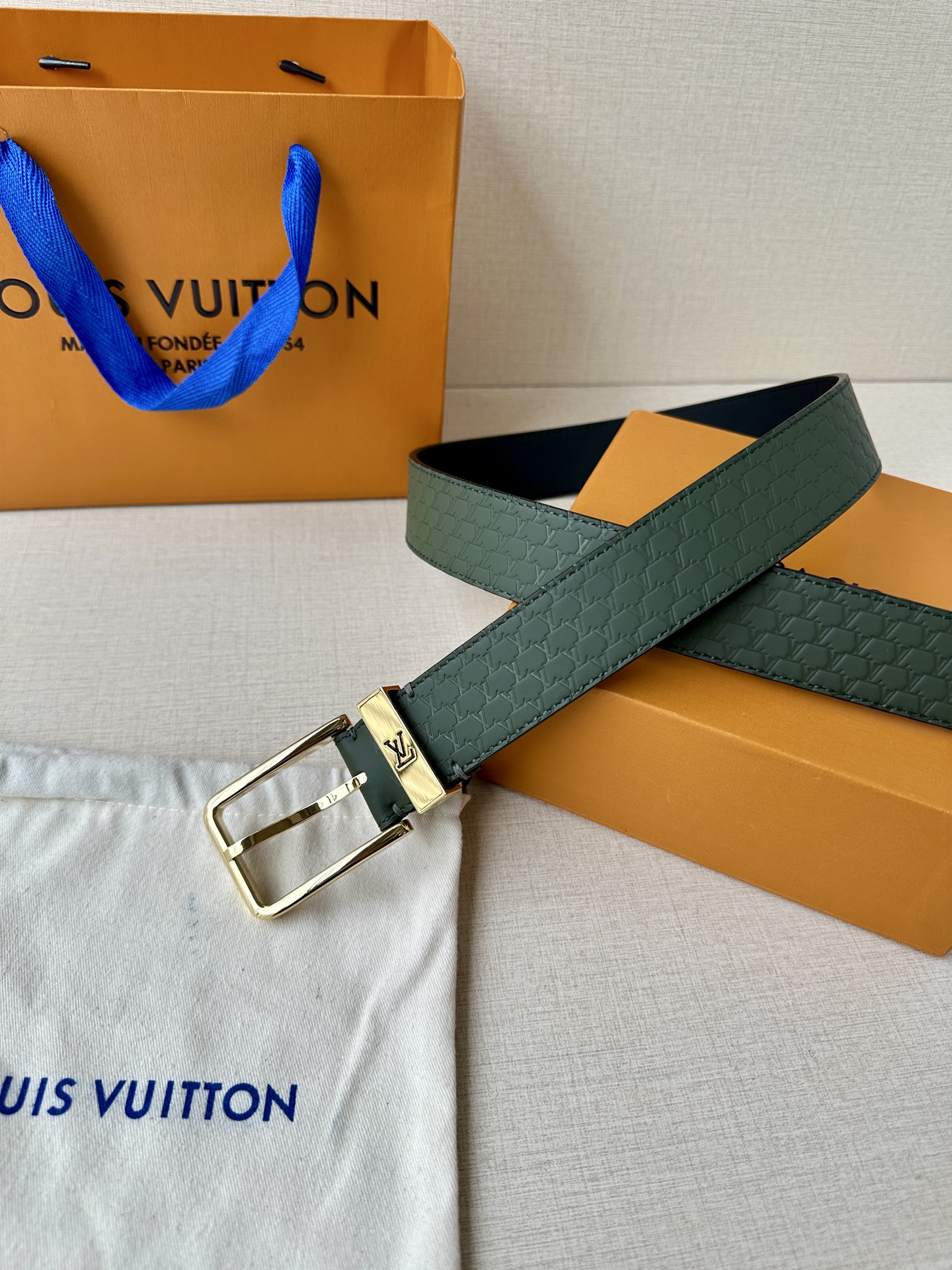 Leather Belt Silver S