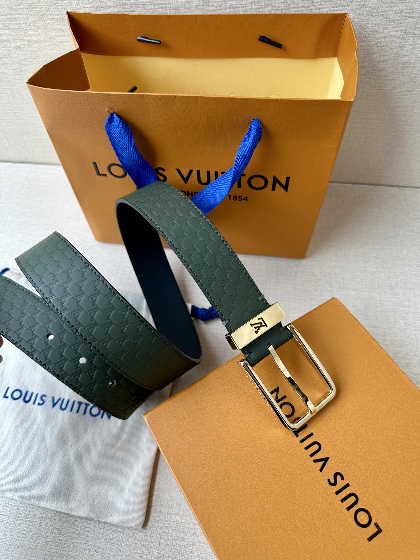 Leather Belt Silver S