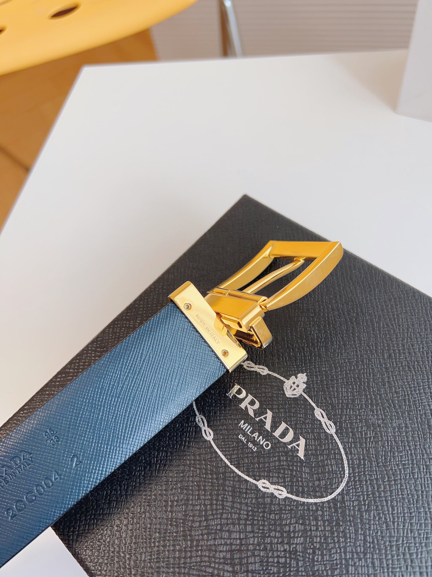 Prada Leather Belt M