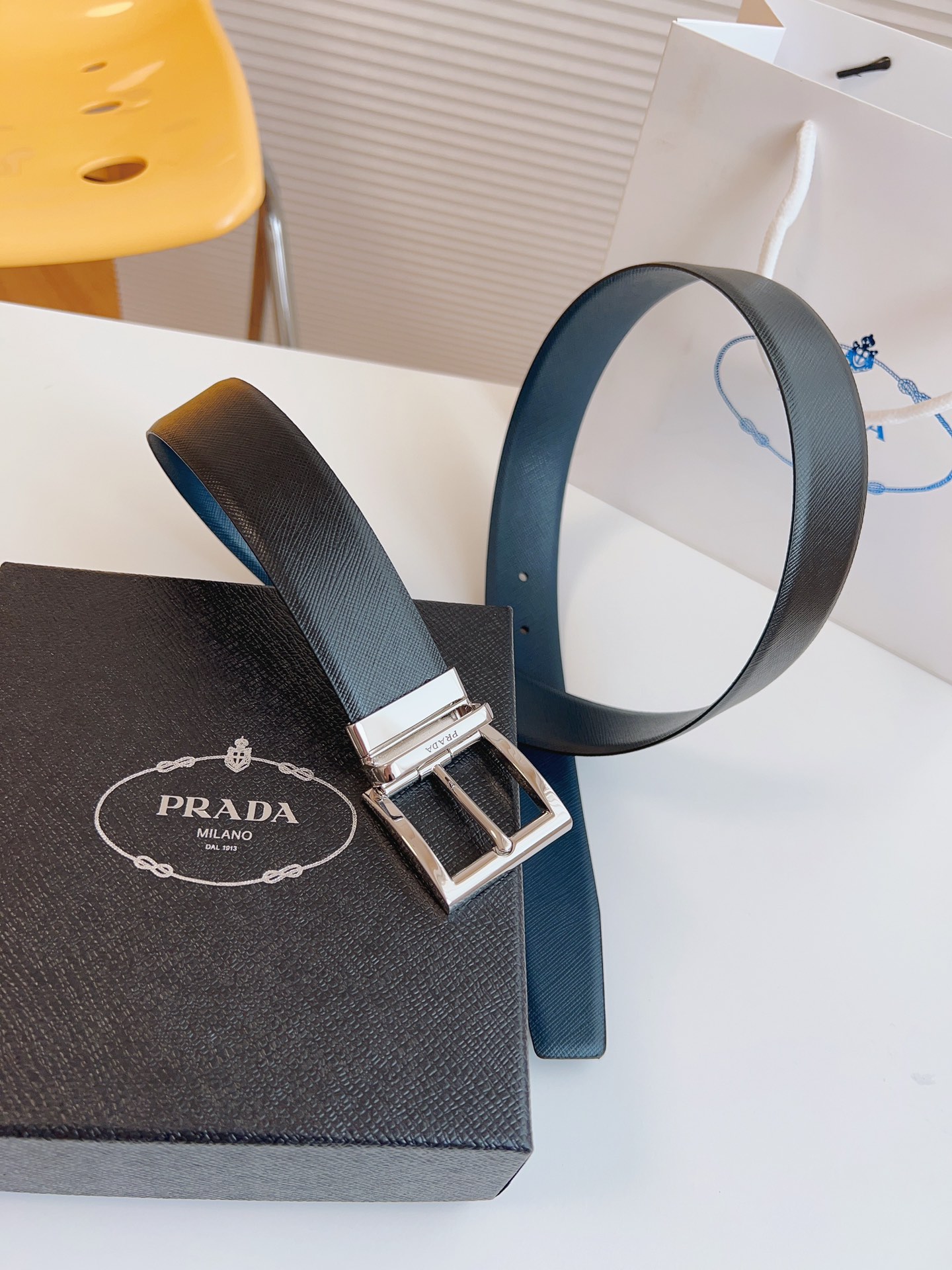 Prada Leather Belt M
