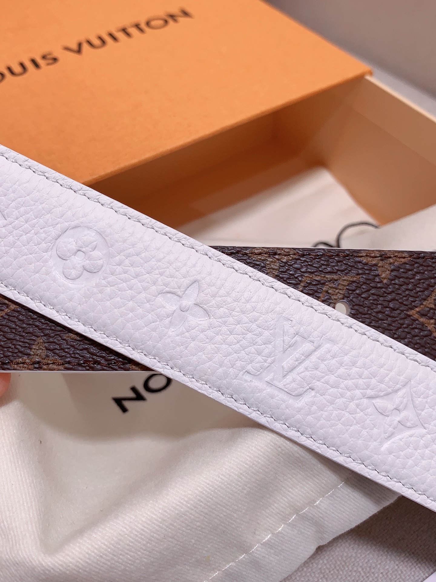 Louis Vuitton Female Basic Belt Cow Leather S-m-l