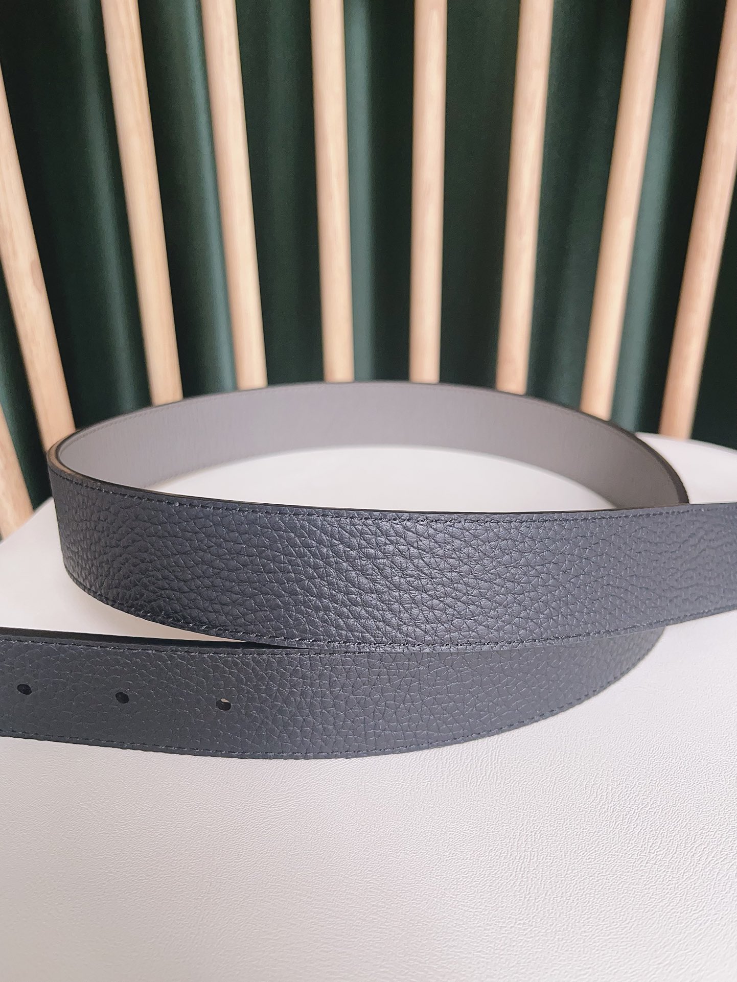 Salvatore Ferragamo Leather Belt Top Grain Leather S-m-l