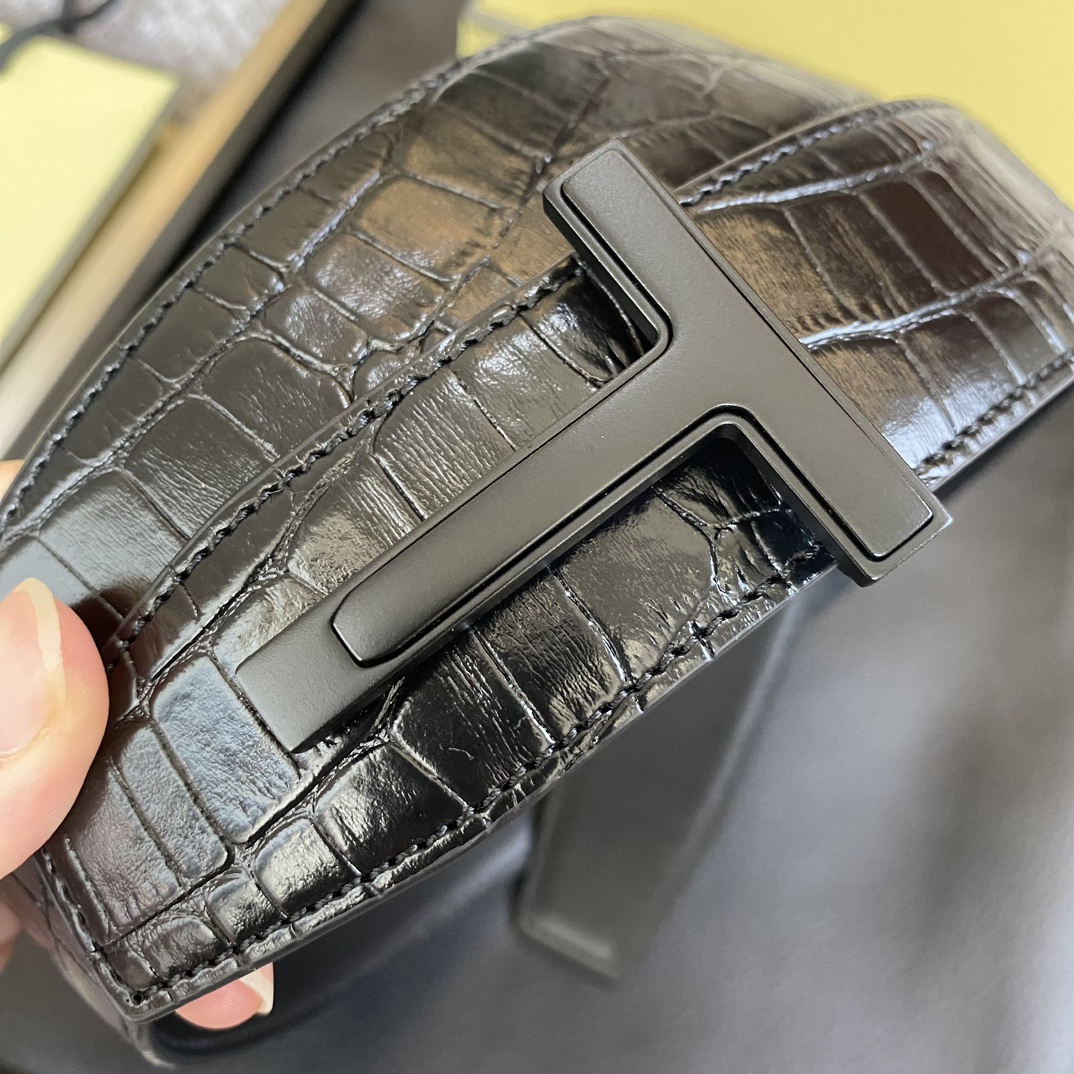 Tom Ford Male Basic Belt Cow Leather M