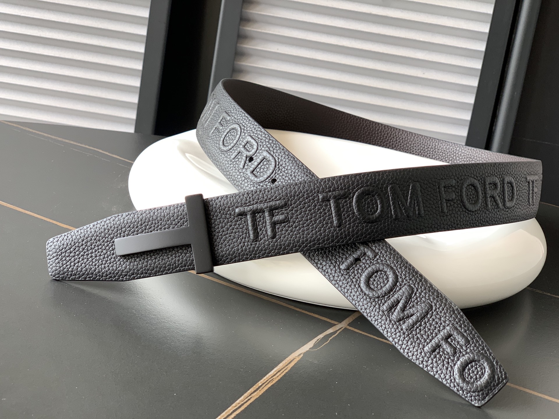 Tom Ford Male Basic Belt M