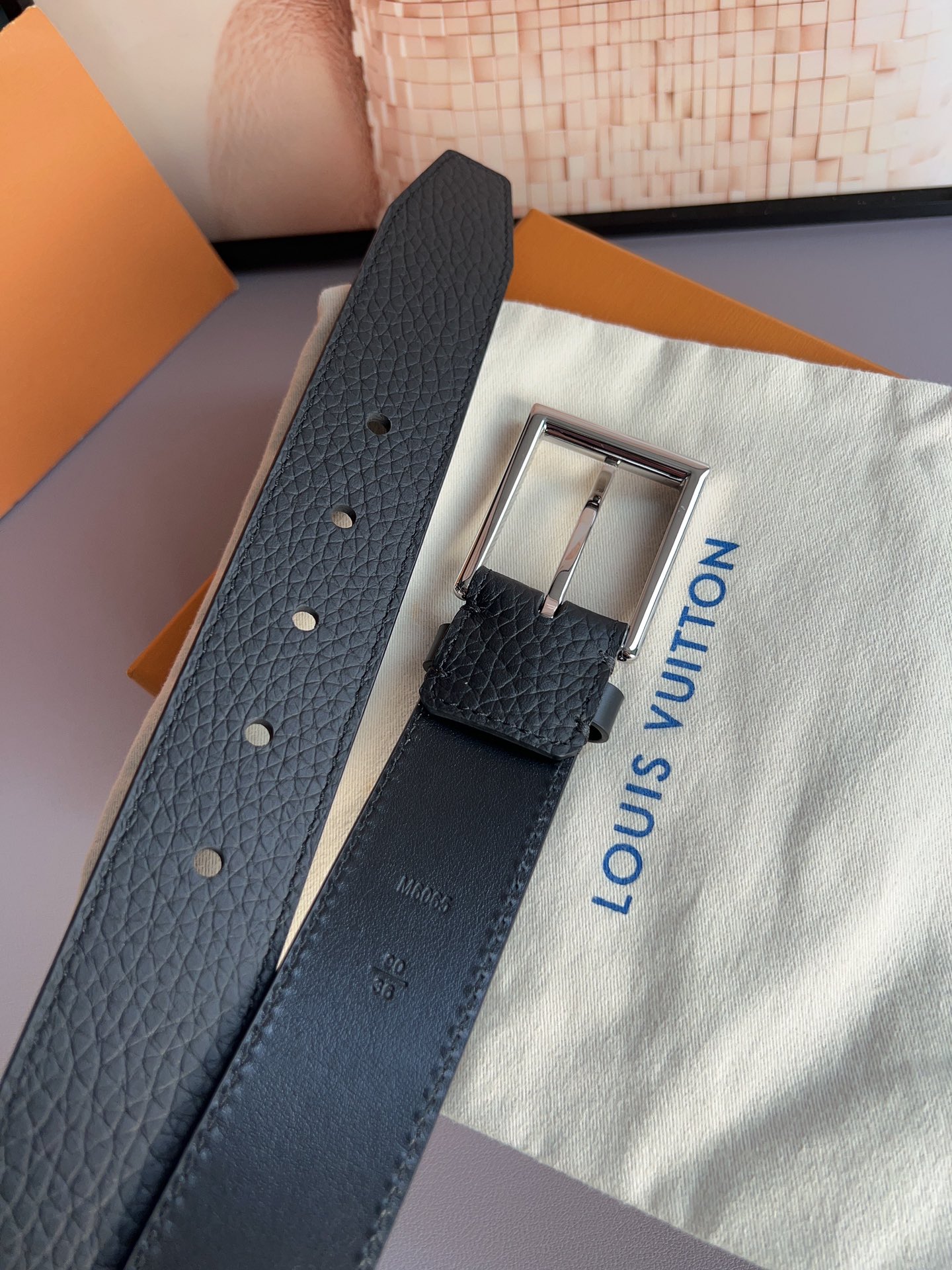 Basic Belt Cow Leather M
