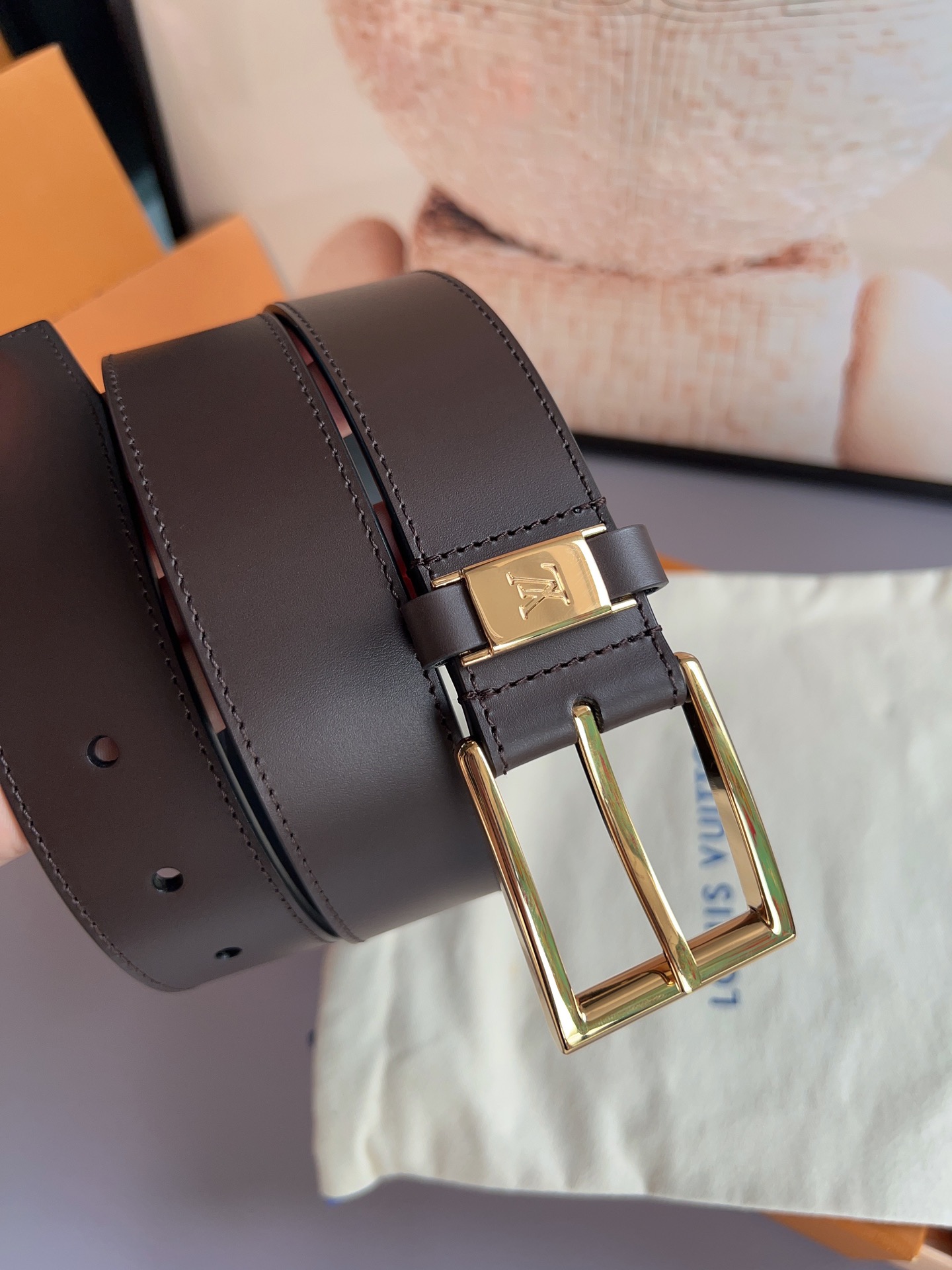 Basic Belt Cow Leather M