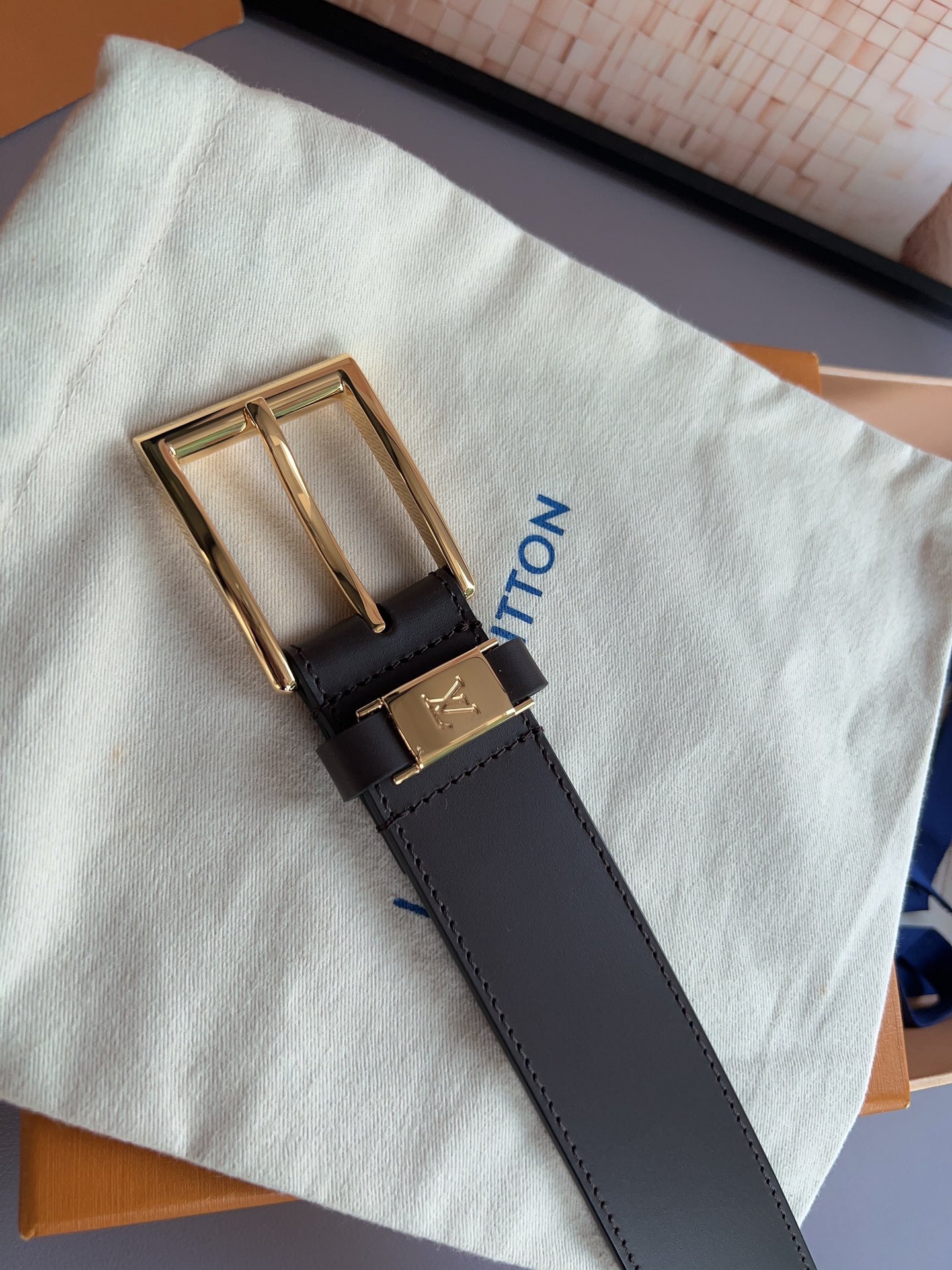 Basic Belt Cow Leather M