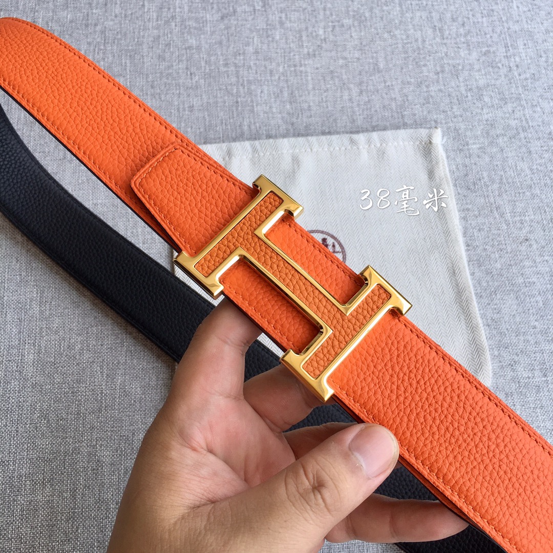 Hermès Basic Belt Top Grain Leather M