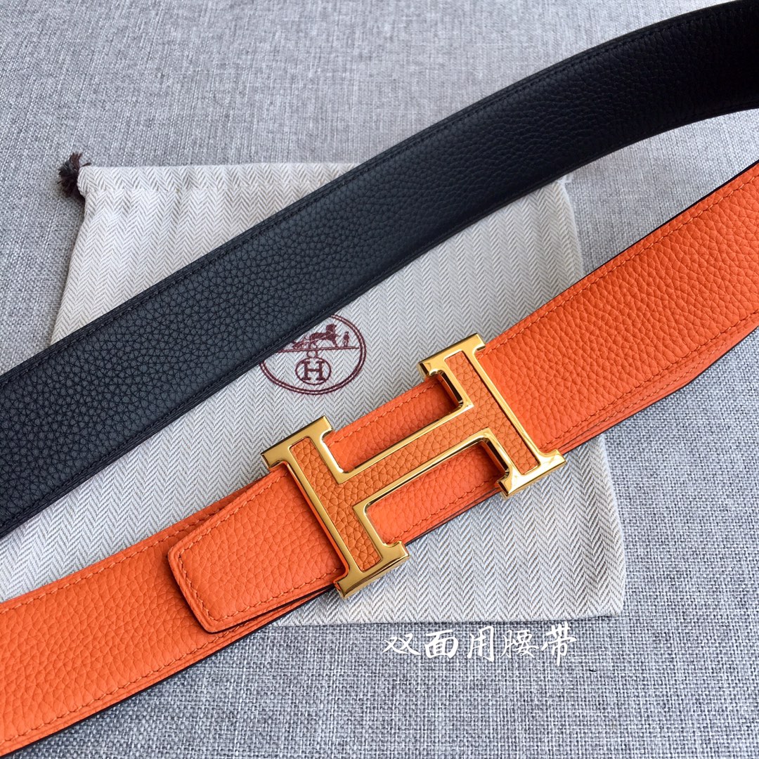 Hermès Basic Belt Top Grain Leather M