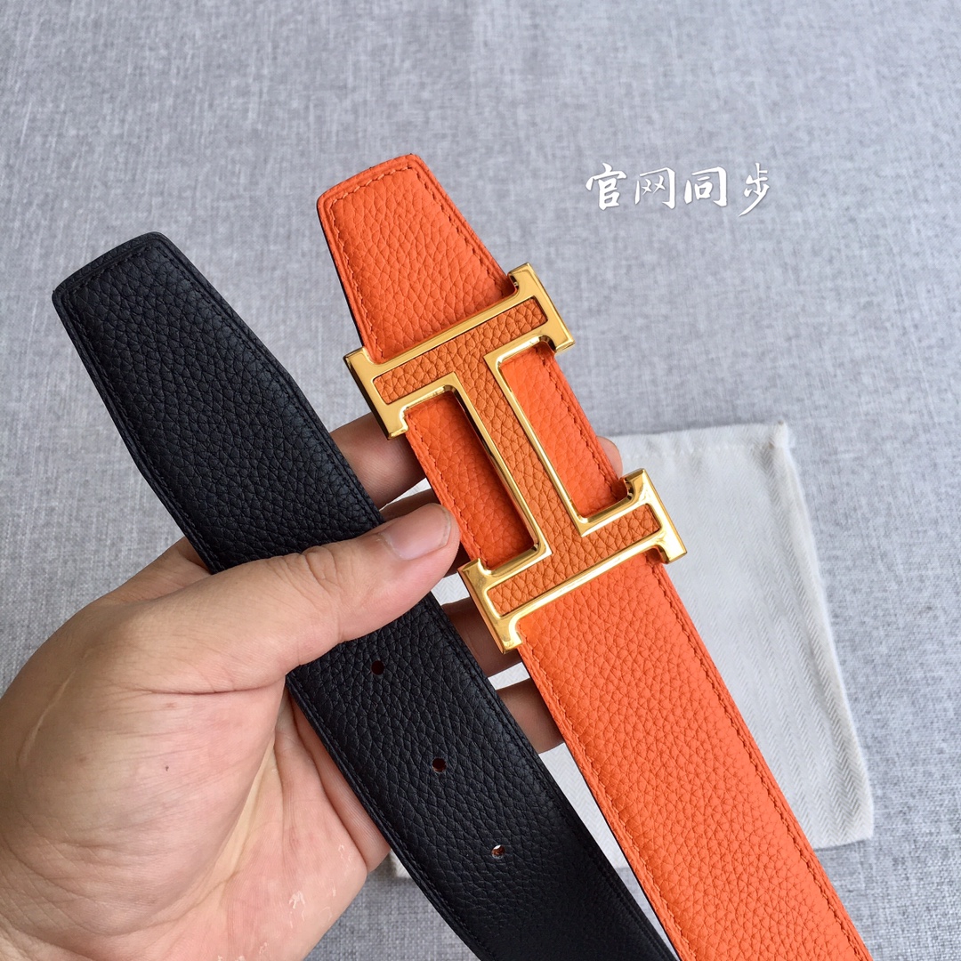 Hermès Basic Belt Top Grain Leather M