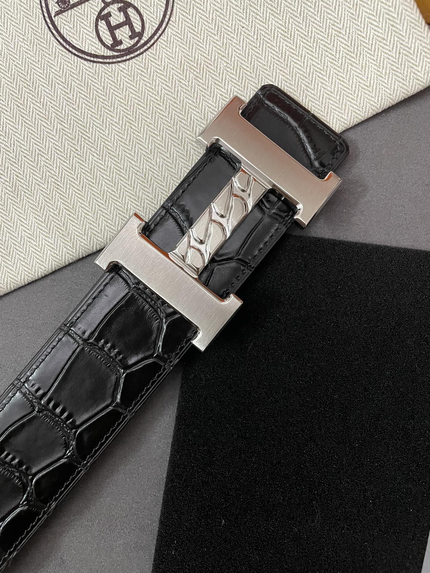 Hermès Male Basic Belt Cow Leather M
