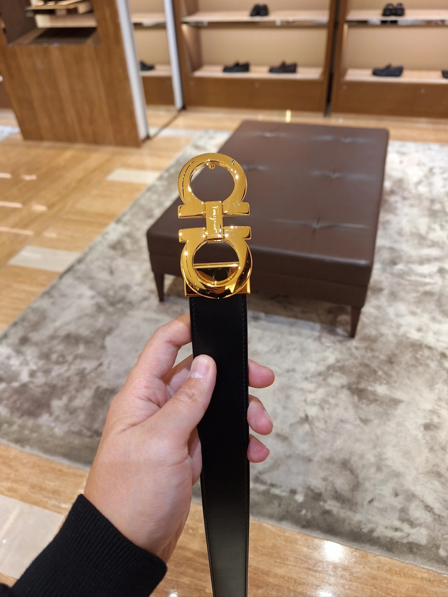 Salvatore Ferragamo Leather Belt S