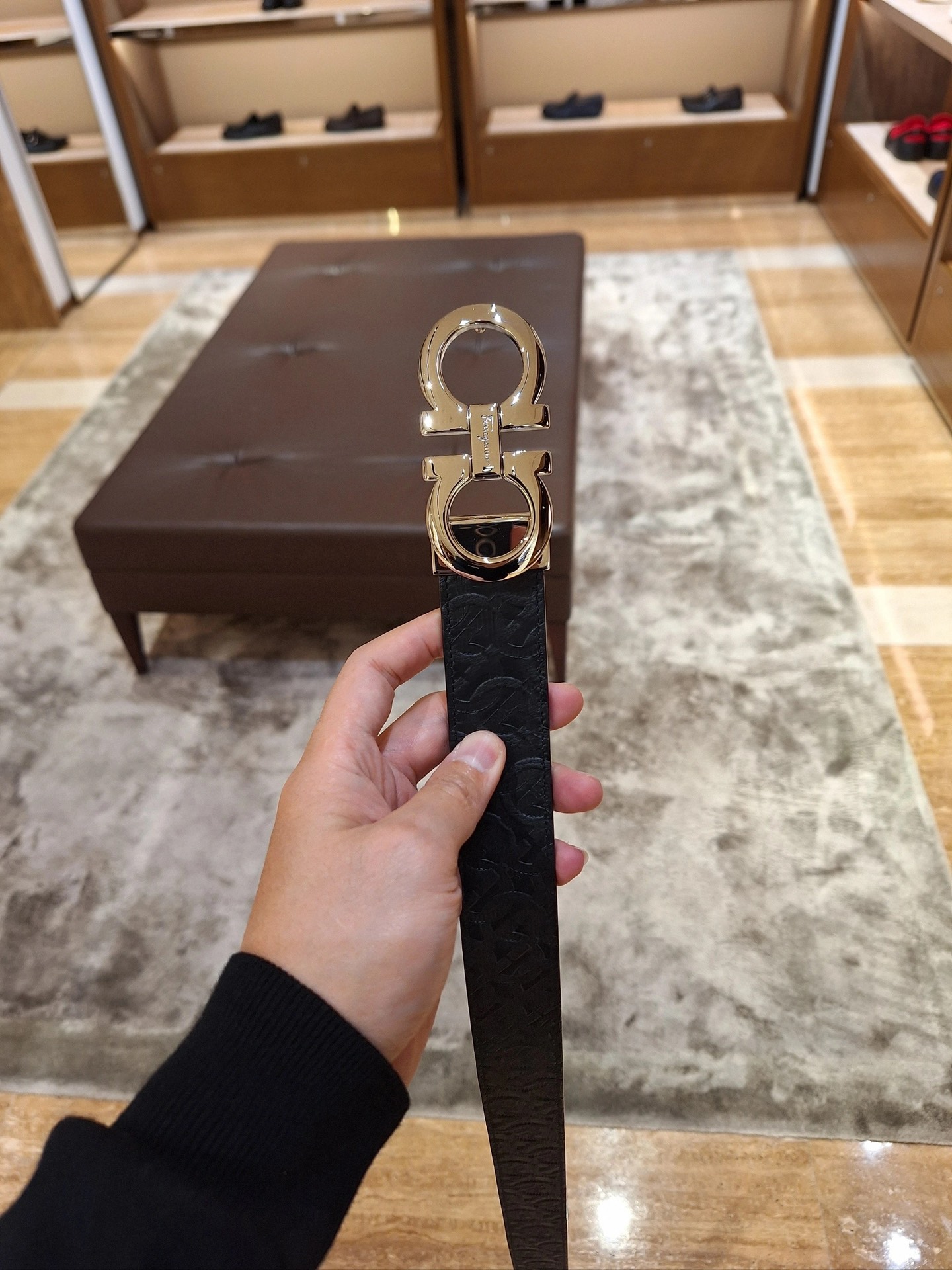 Salvatore Ferragamo Leather Belt S