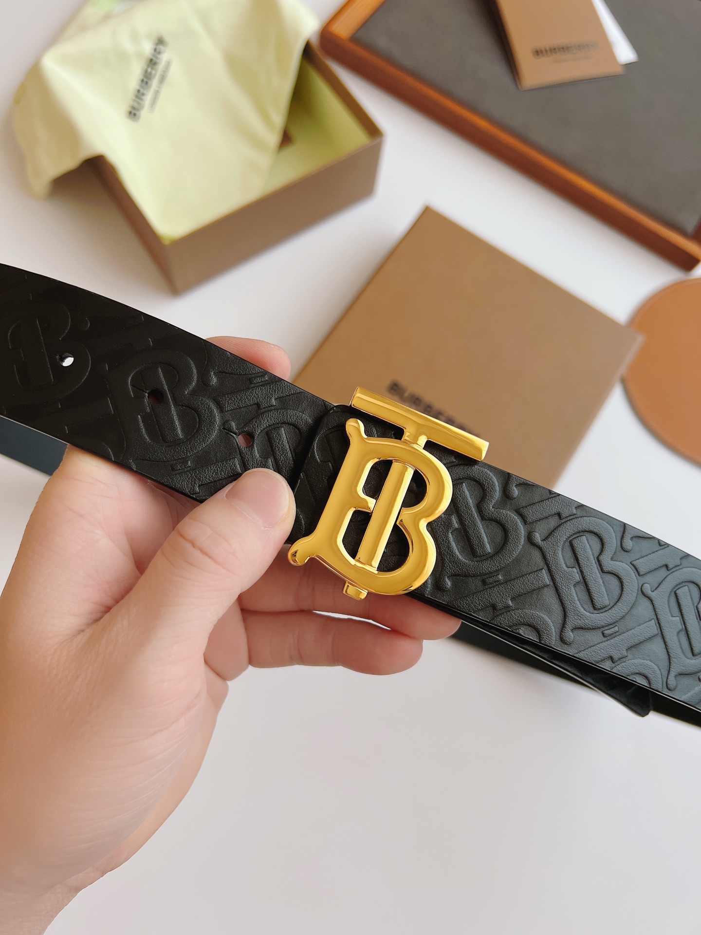 Burberry Male Basic Belt M