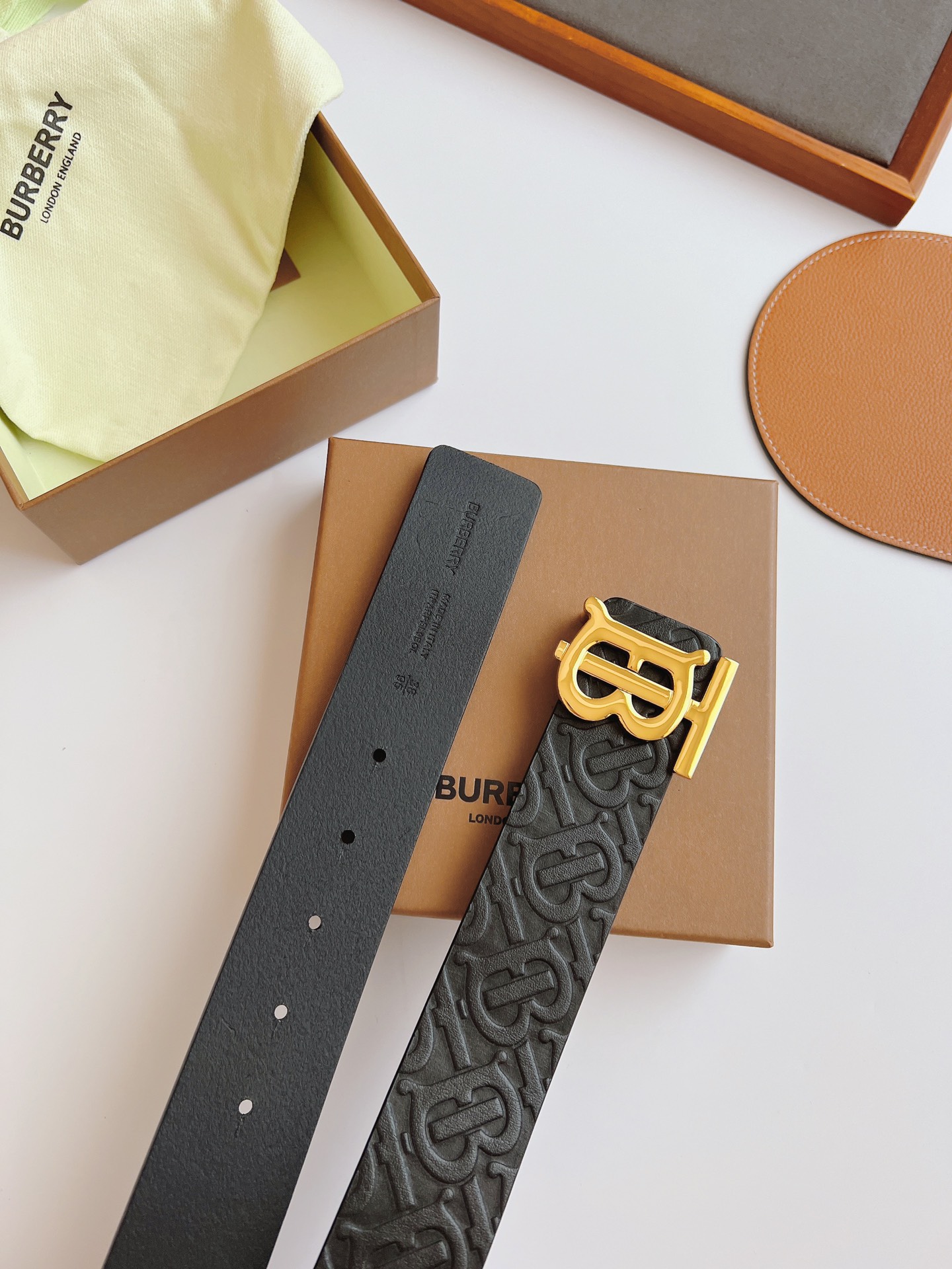 Burberry Male Basic Belt M