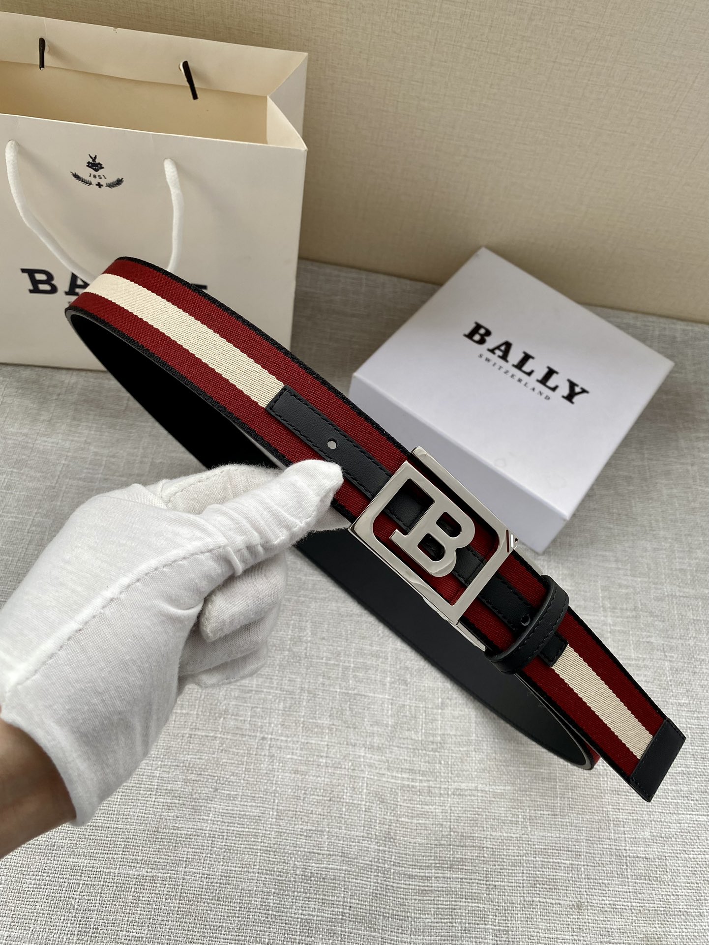 Bally Male Basic Belt S-l