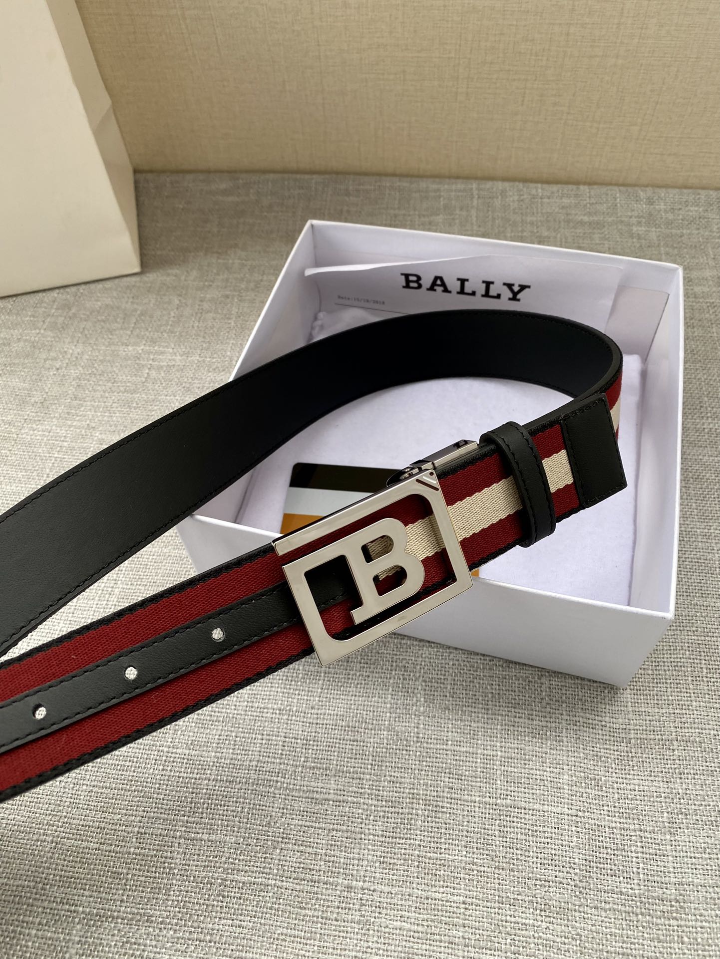 Bally Male Basic Belt S-l