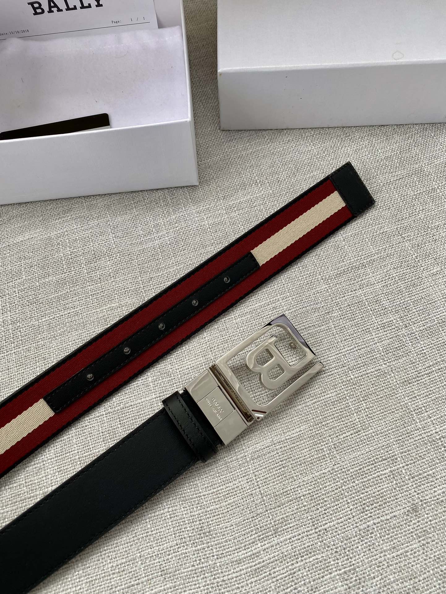 Bally Male Basic Belt S-l