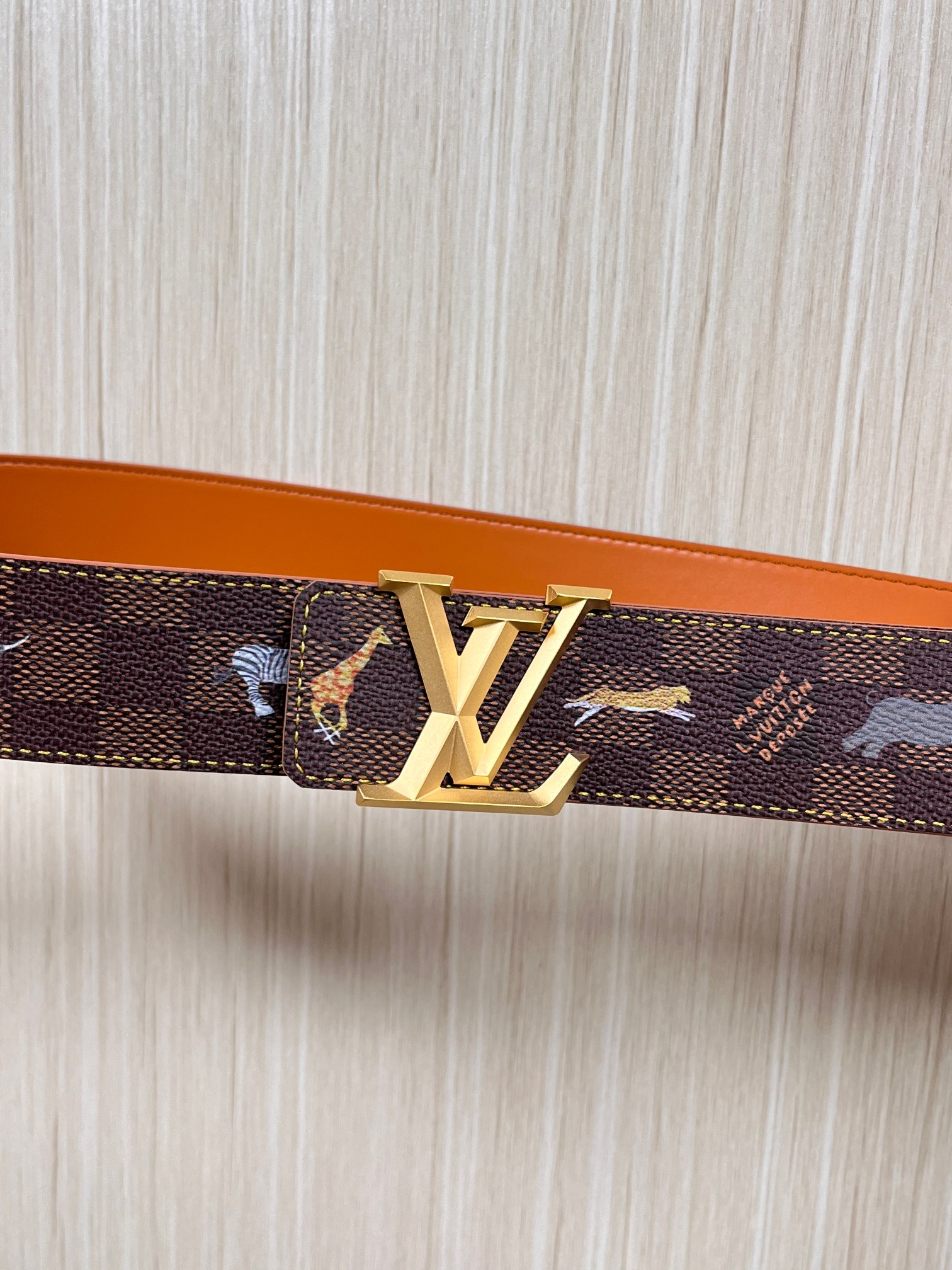 Louis Vuitton Canvas Belt Canvas S-m-l