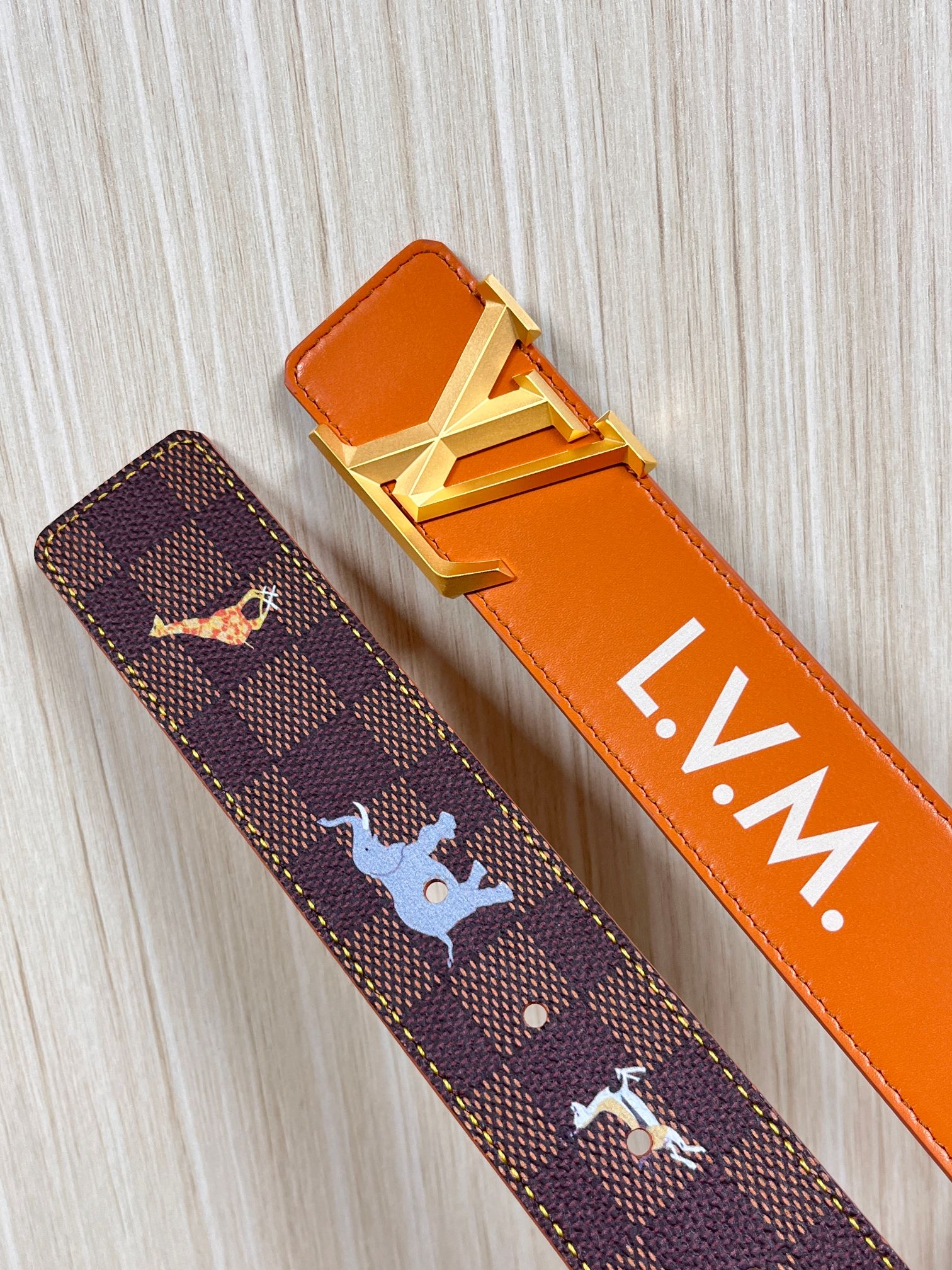 Louis Vuitton Canvas Belt Canvas S-m-l