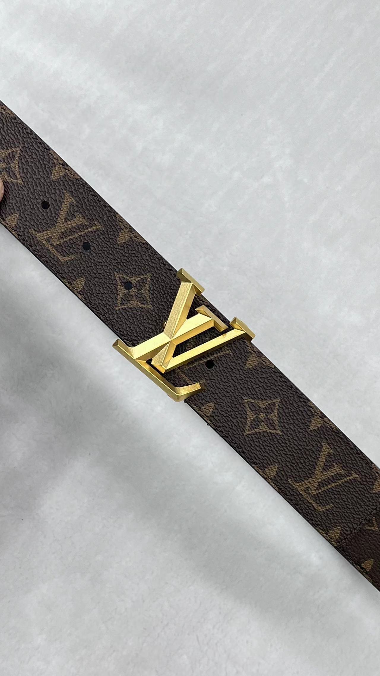 Louis Vuitton Basic Belt Cow Leather 40mm-s-m-l