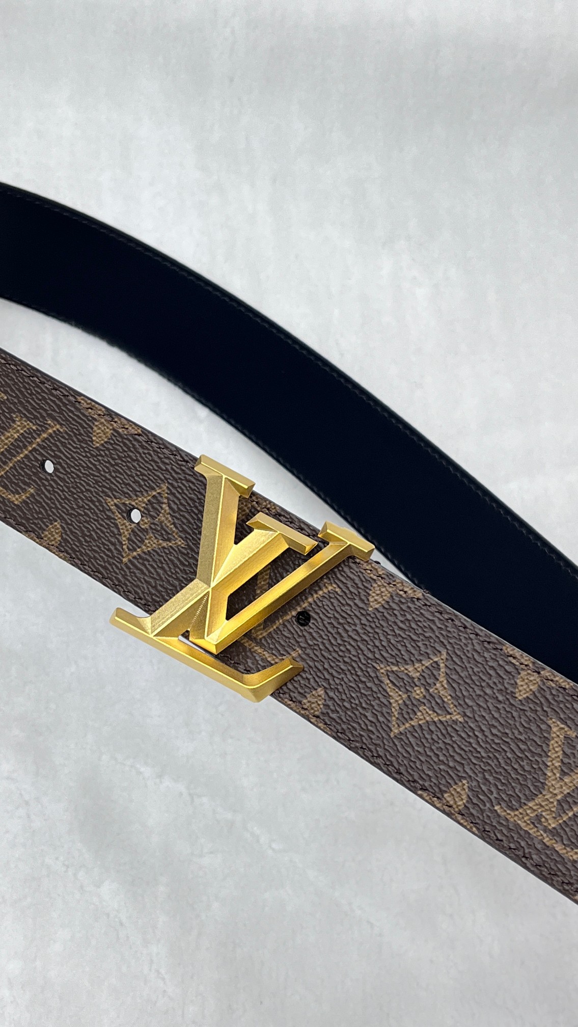 Louis Vuitton Basic Belt Cow Leather 40mm-s-m-l