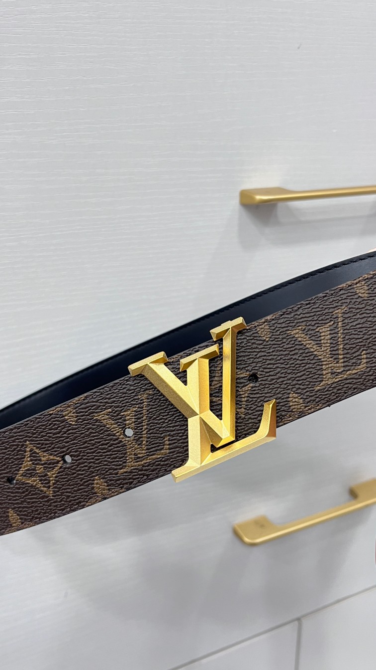 Louis Vuitton Basic Belt Cow Leather 40mm-s-m-l