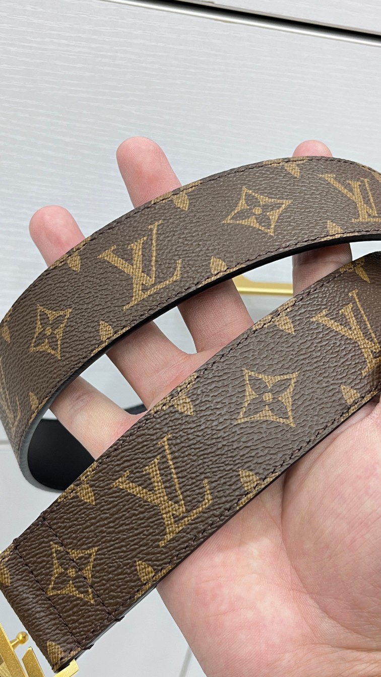 Louis Vuitton Basic Belt Cow Leather 40mm-s-m-l