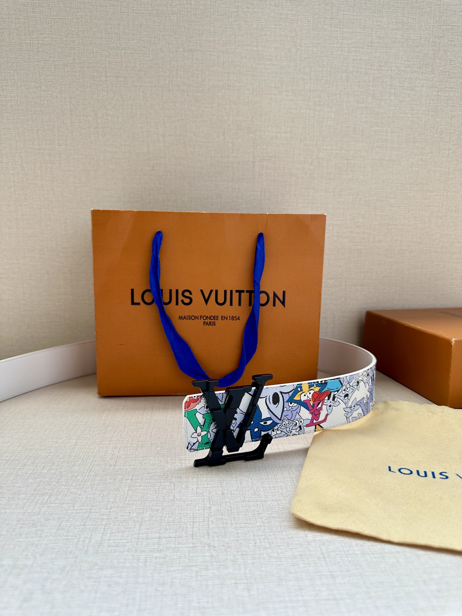 Louis Vuitton Basic Belt Cow Leather S-m-l