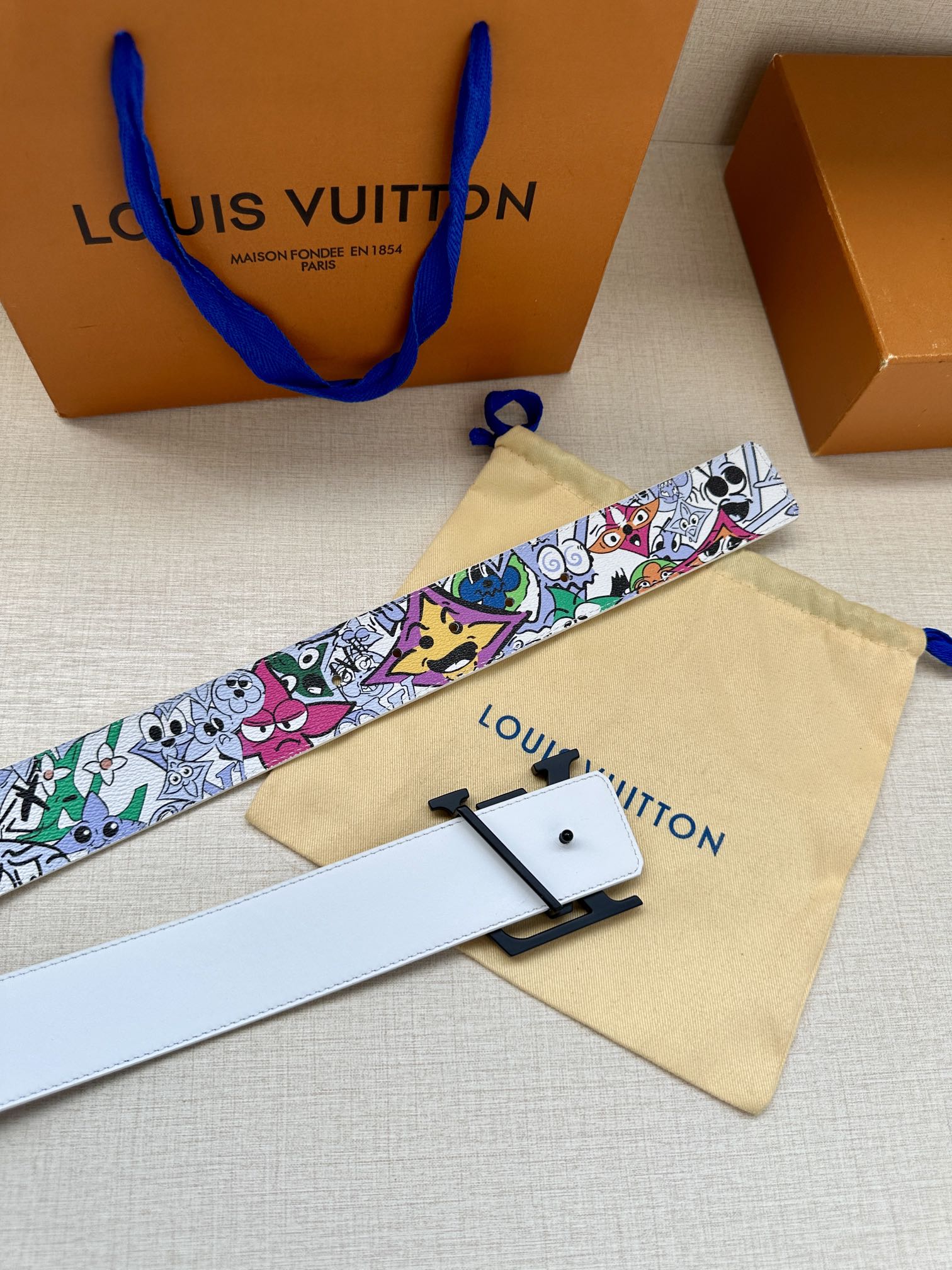 Louis Vuitton Basic Belt Cow Leather S-m-l