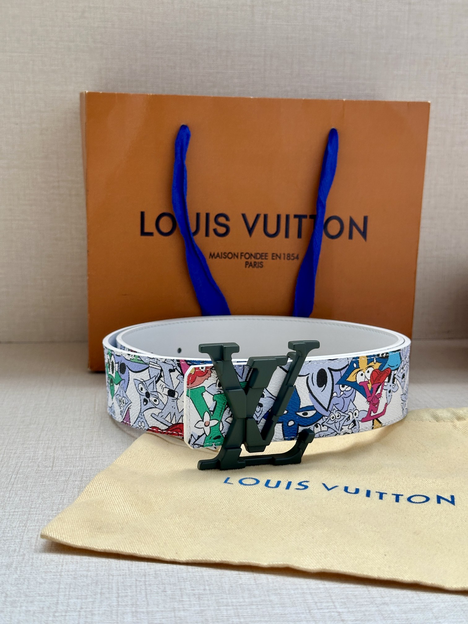 Louis Vuitton Basic Belt Cow Leather S-m-l