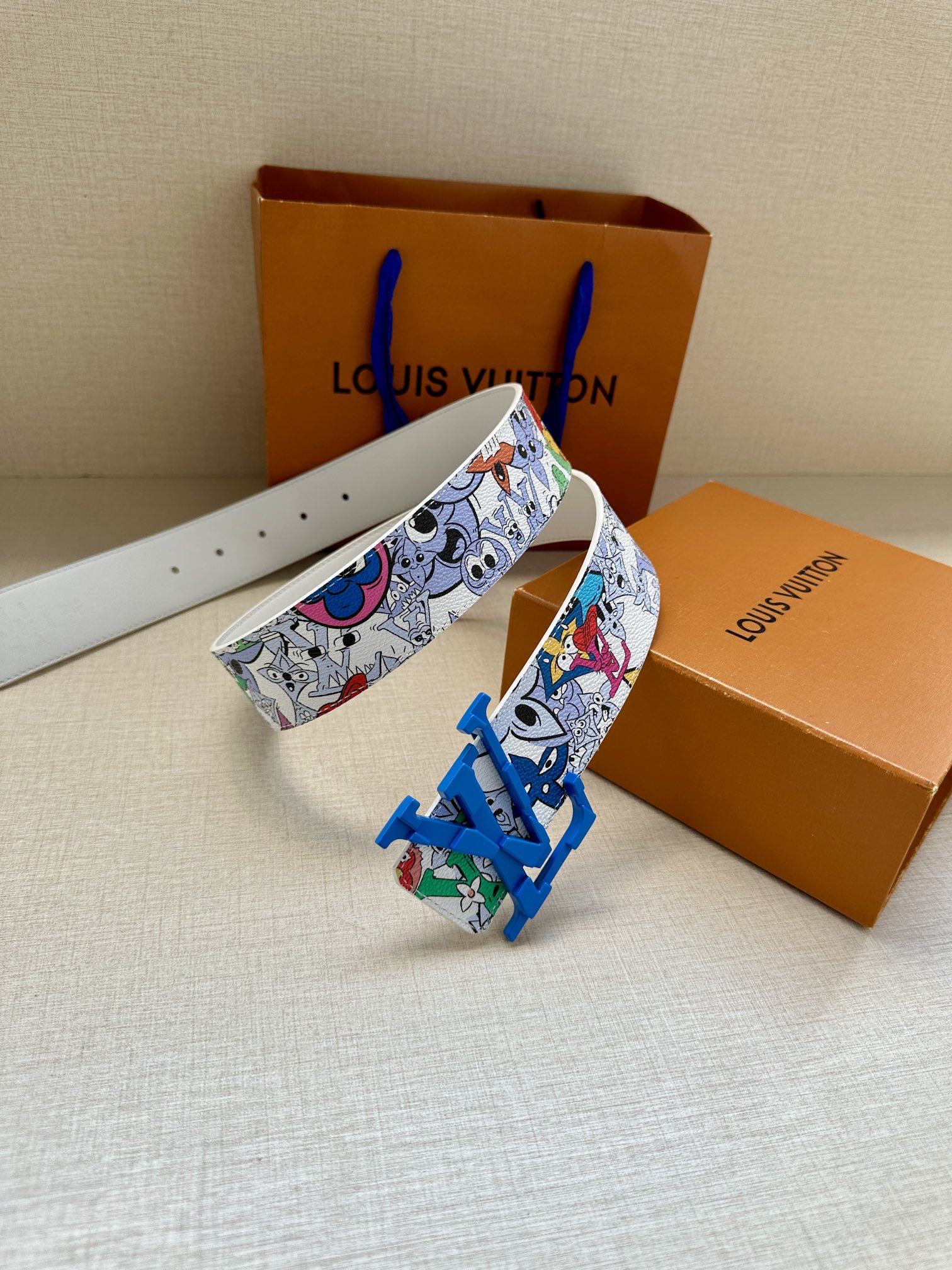 Louis Vuitton Basic Belt Cow Leather S-m-l