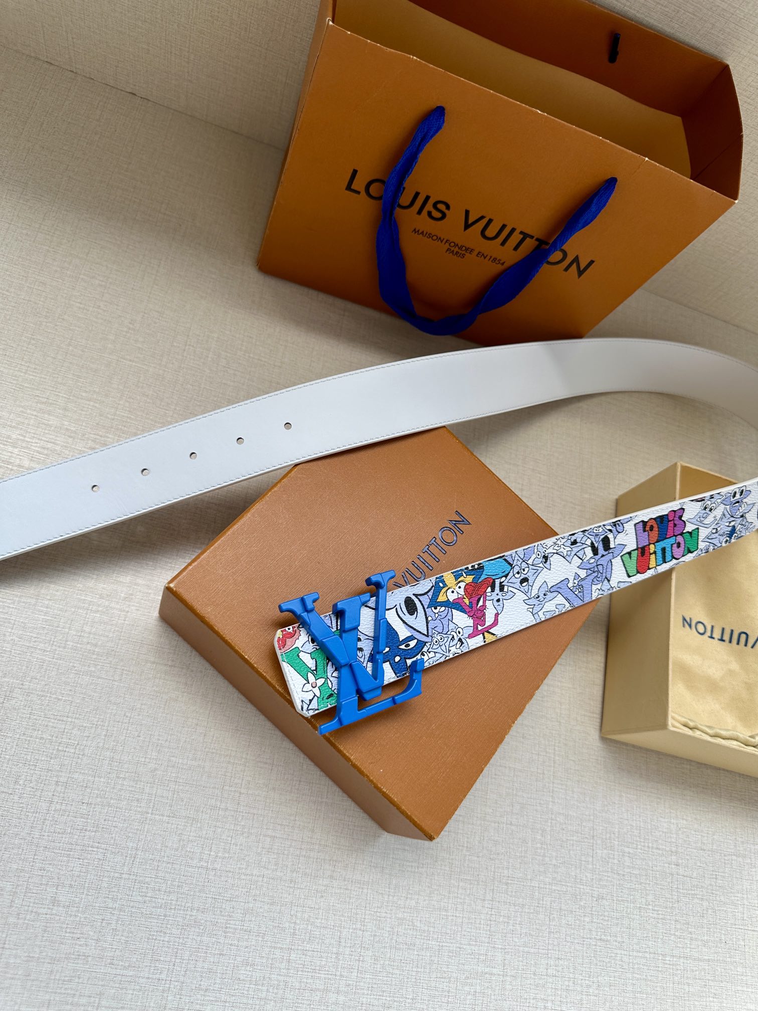 Louis Vuitton Basic Belt Cow Leather S-m-l