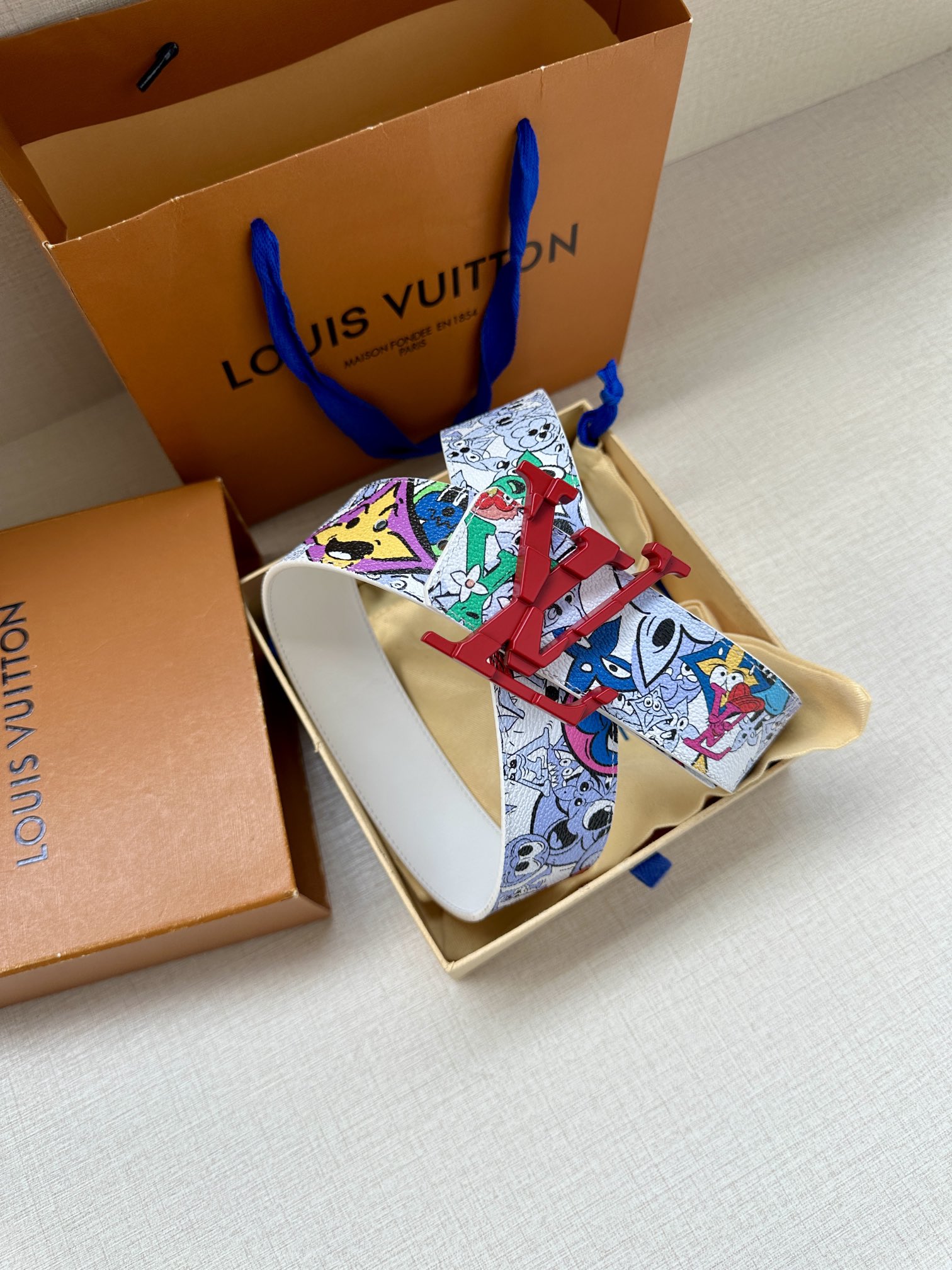 Louis Vuitton Basic Belt Cow Leather S-m-l