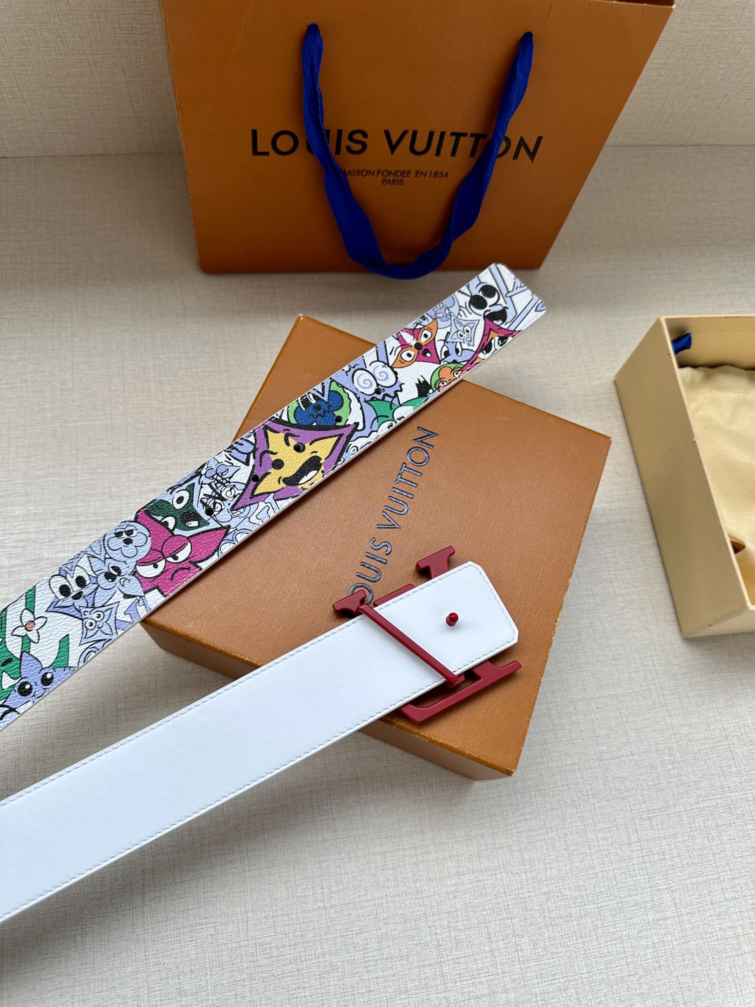 Louis Vuitton Basic Belt Cow Leather S-m-l