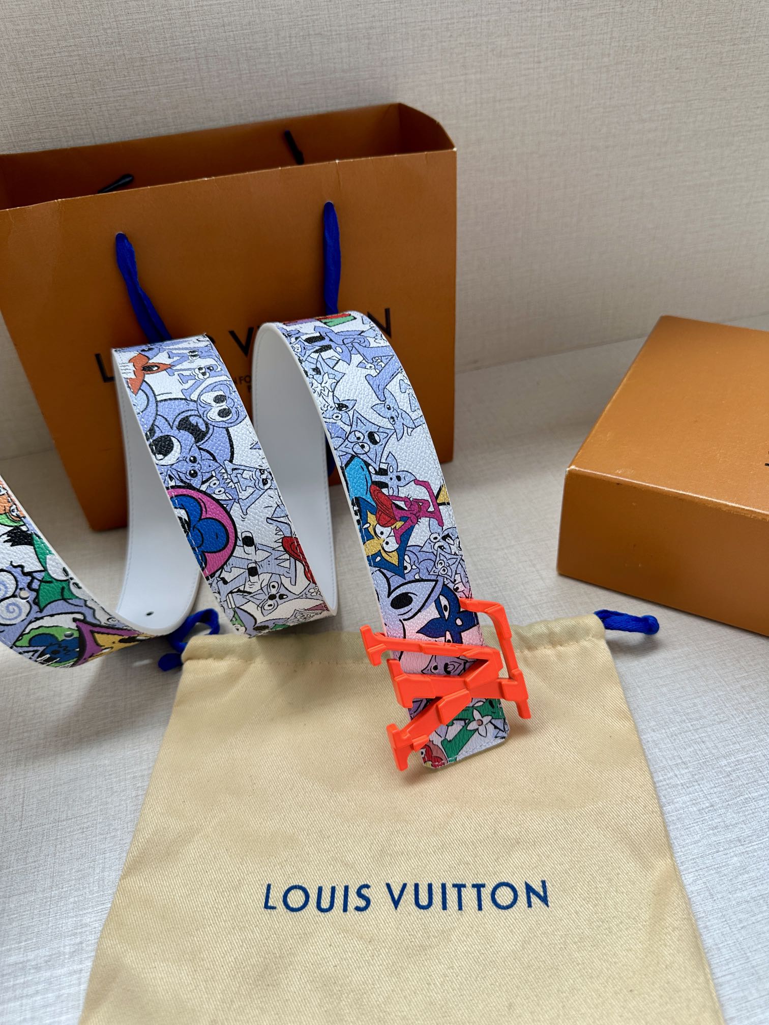 Louis Vuitton Basic Belt Cow Leather S-m-l