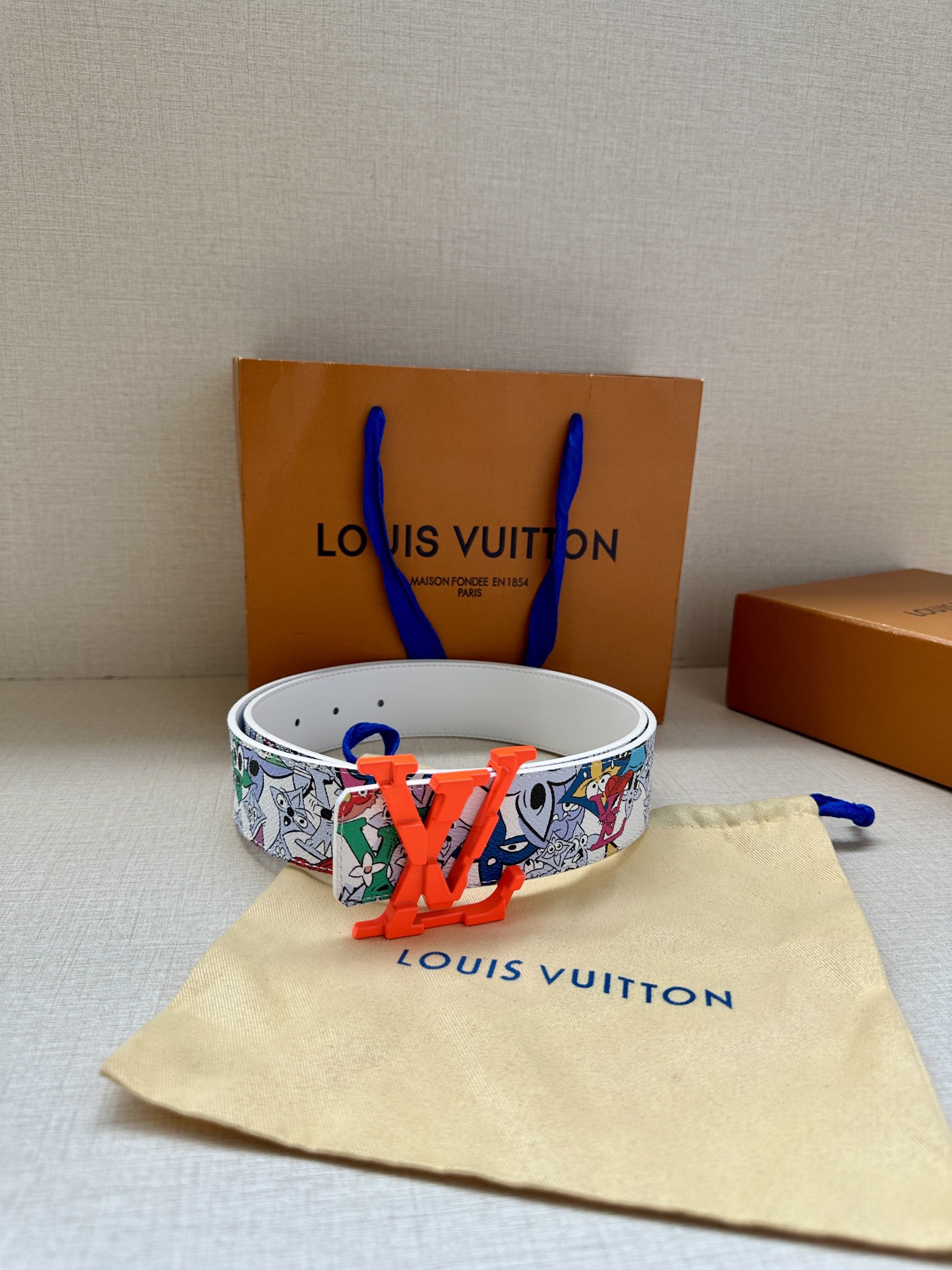 Louis Vuitton Basic Belt Cow Leather S-m-l