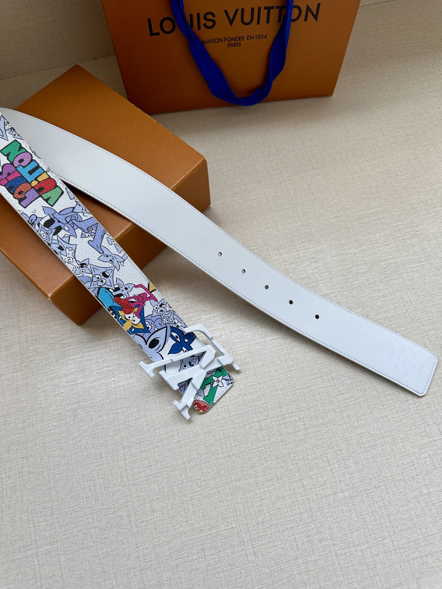 Louis Vuitton Basic Belt Cow Leather S-m-l